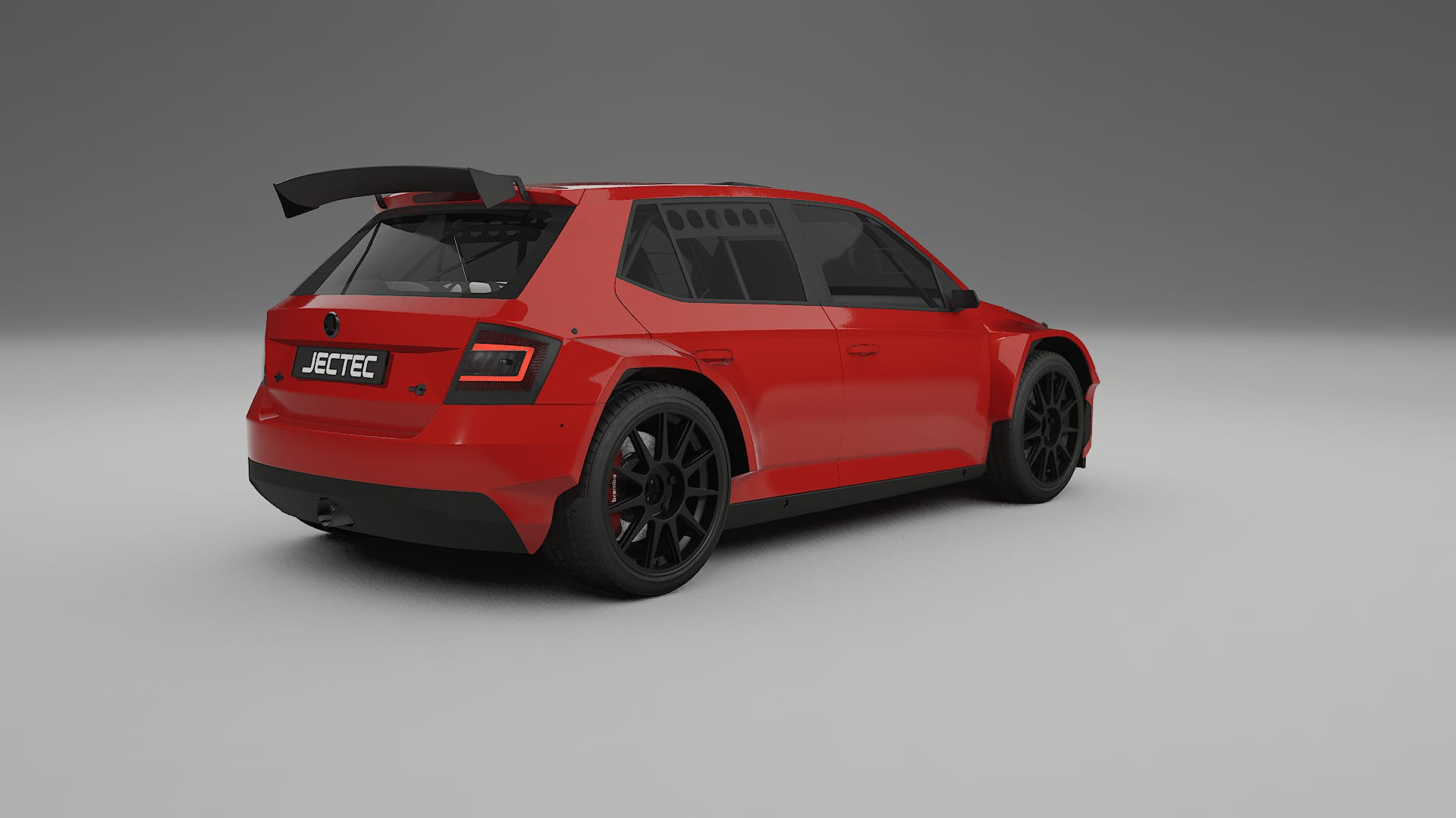 Škoda Fabia R5 6V TPU Lackschutzfolie | BLAZE Farbwechsel PPF – Komplett-Vorgeschnittener Kit