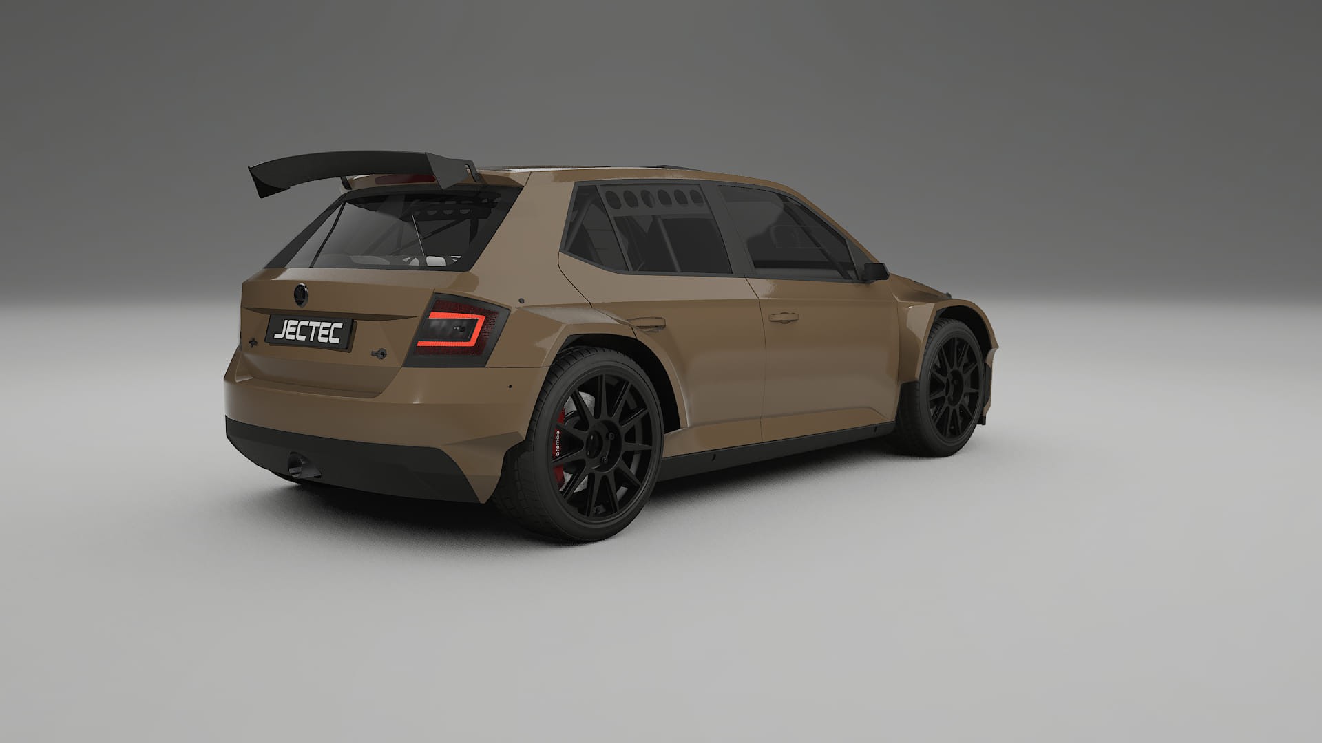 Škoda Fabia R5 6V TPU Lackschutzfolie | SAHARA Farbwechsel PPF – Komplett-Vorgeschnittener Kit