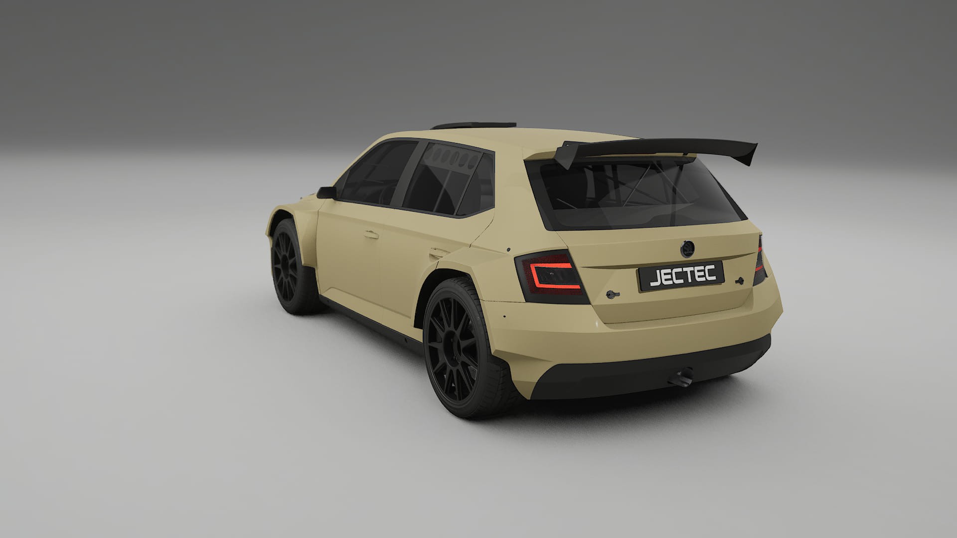 Škoda Fabia R5 6V TPU Lackschutzfolie | SAND Farbwechsel PPF – Komplett-Vorgeschnittener Kit