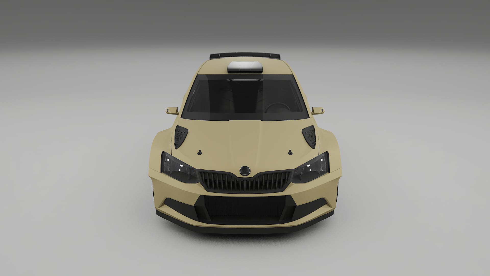 Škoda Fabia R5 6V TPU Lackschutzfolie | SAND Farbwechsel PPF – Komplett-Vorgeschnittener Kit