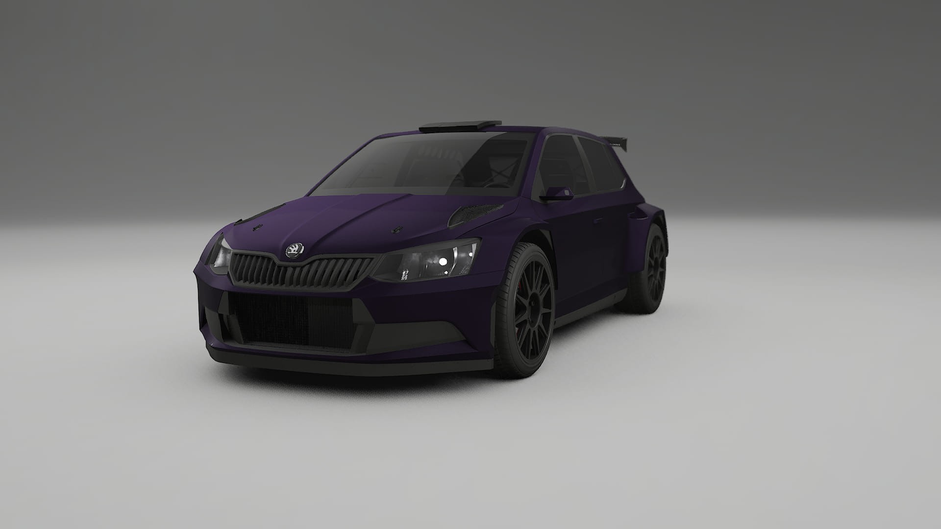 Škoda Fabia R5 6V TPU Lackschutzfolie | VIOLET Farbwechsel PPF – Komplett-Vorgeschnittener Kit
