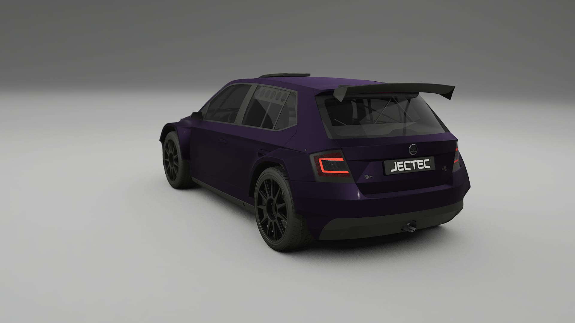 Škoda Fabia R5 6V TPU Lackschutzfolie | VIOLET Farbwechsel PPF – Komplett-Vorgeschnittener Kit