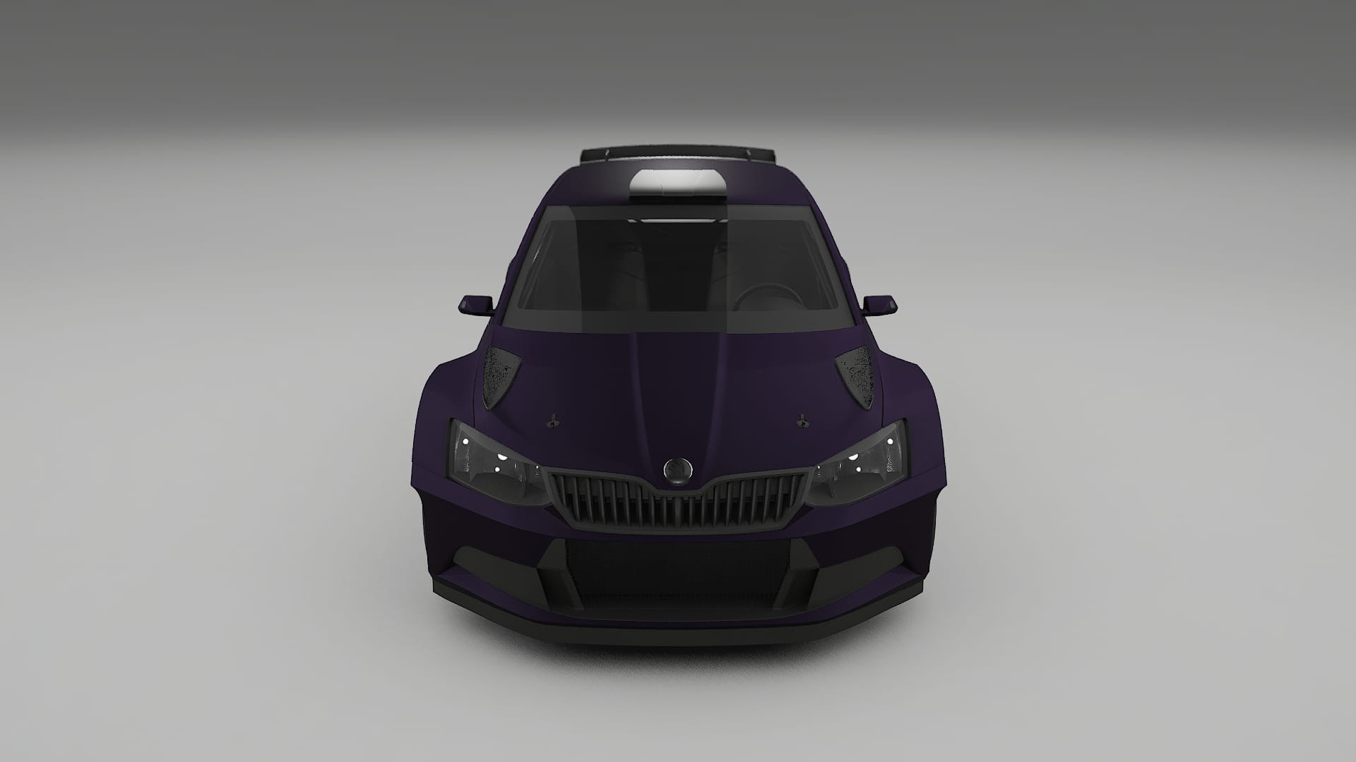 Škoda Fabia R5 6V TPU Lackschutzfolie | VIOLET Farbwechsel PPF – Komplett-Vorgeschnittener Kit