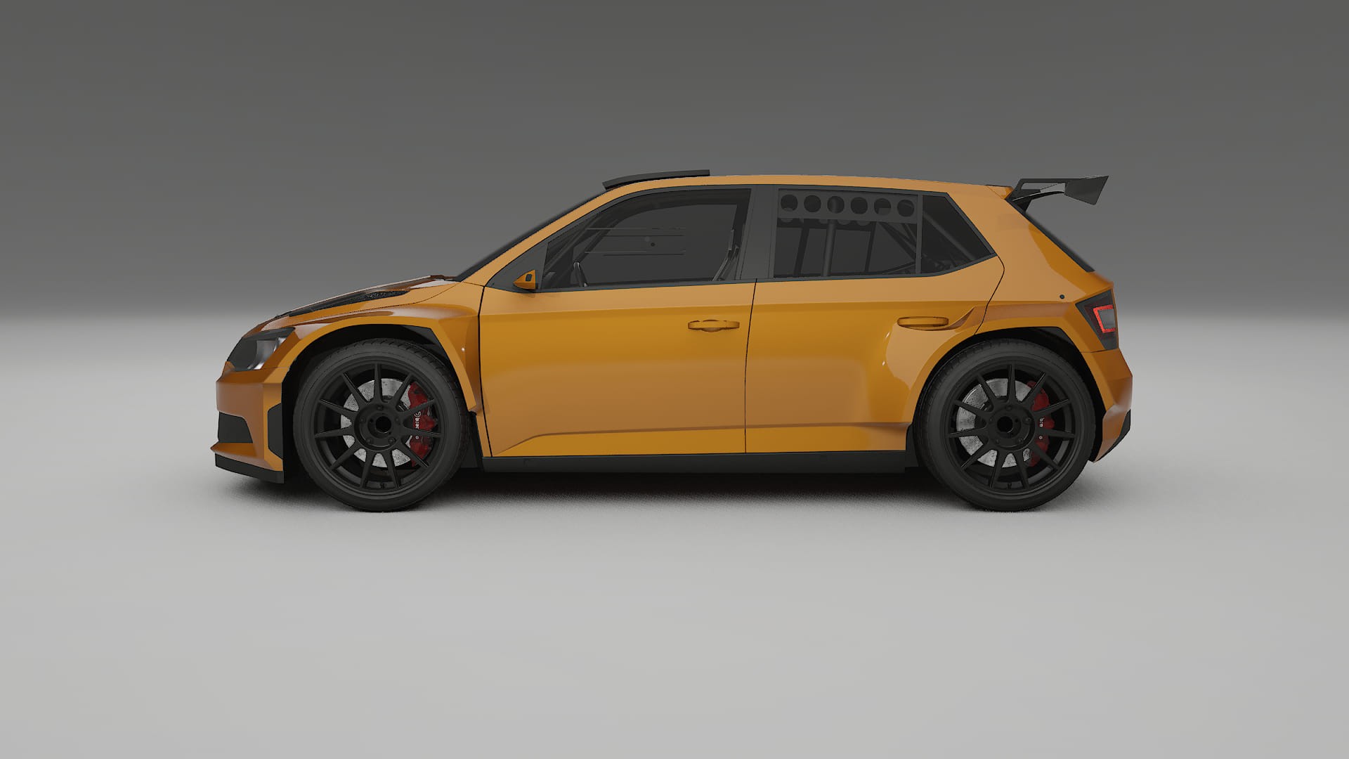 Škoda Fabia R5 6V TPU Lackschutzfolie | DAISY Farbwechsel PPF – Komplett-Vorgeschnittener Kit