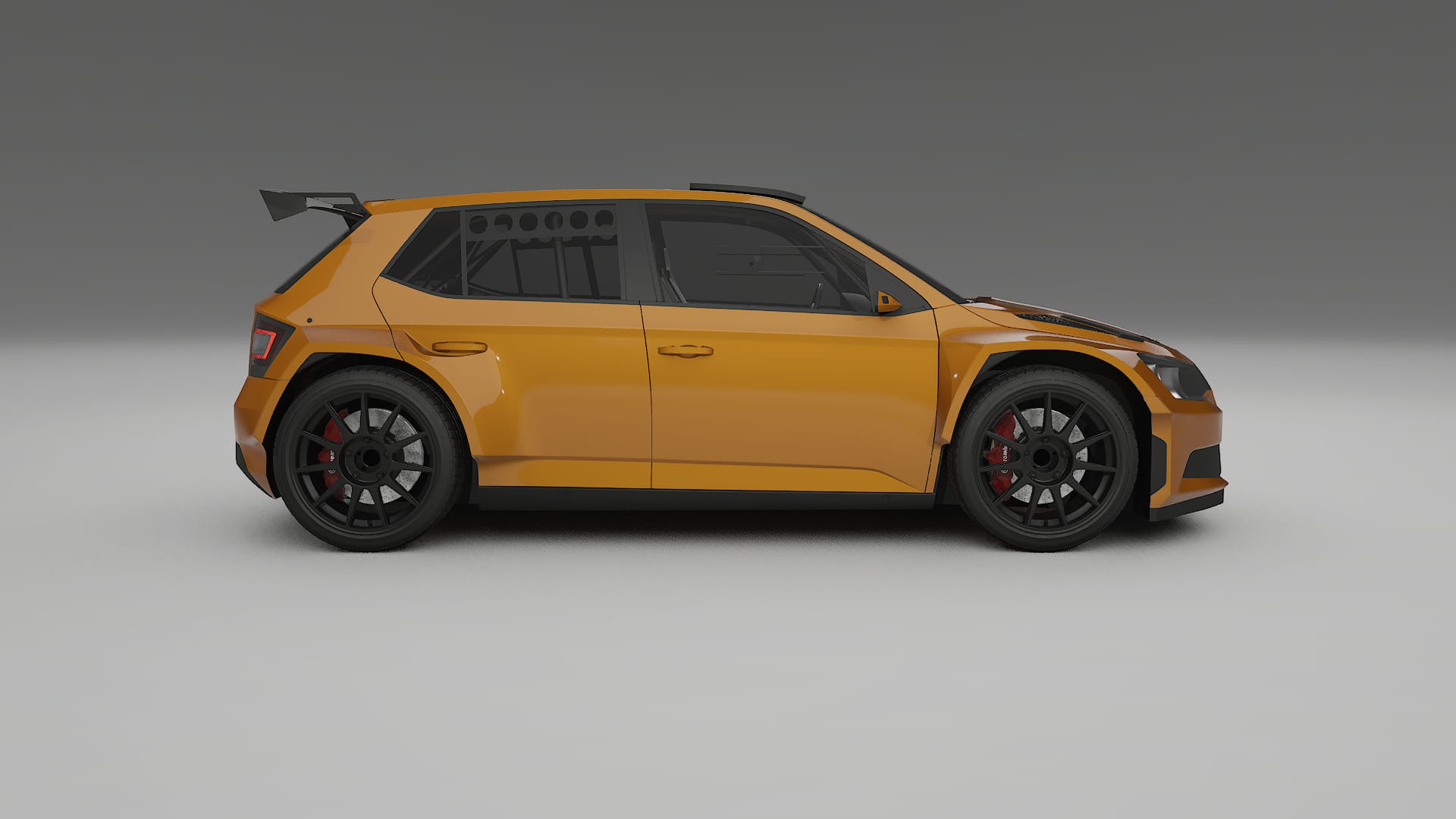 Škoda Fabia R5 6V TPU Lackschutzfolie | DAISY Farbwechsel PPF – Komplett-Vorgeschnittener Kit