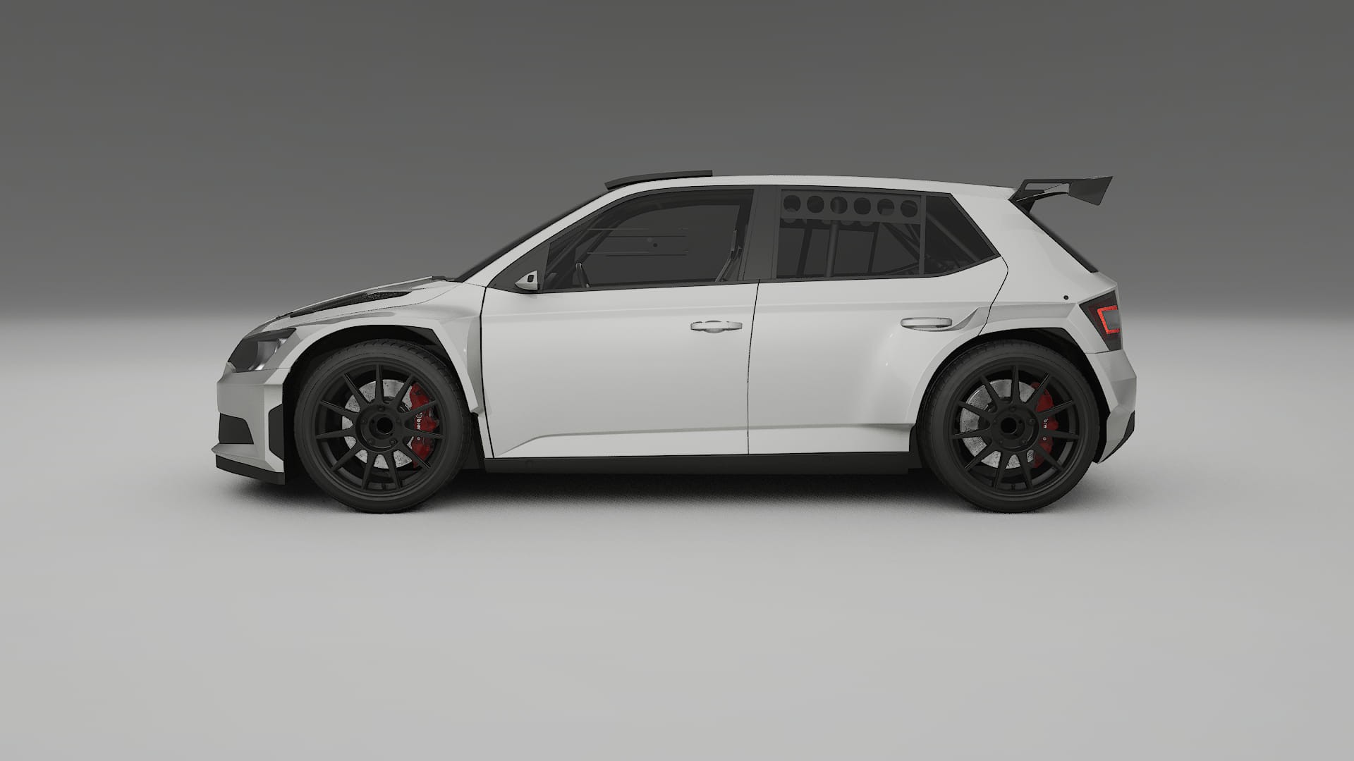Škoda Fabia R5 6V TPU Lackschutzfolie | PEARL Farbwechsel PPF – Komplett-Vorgeschnittener Kit