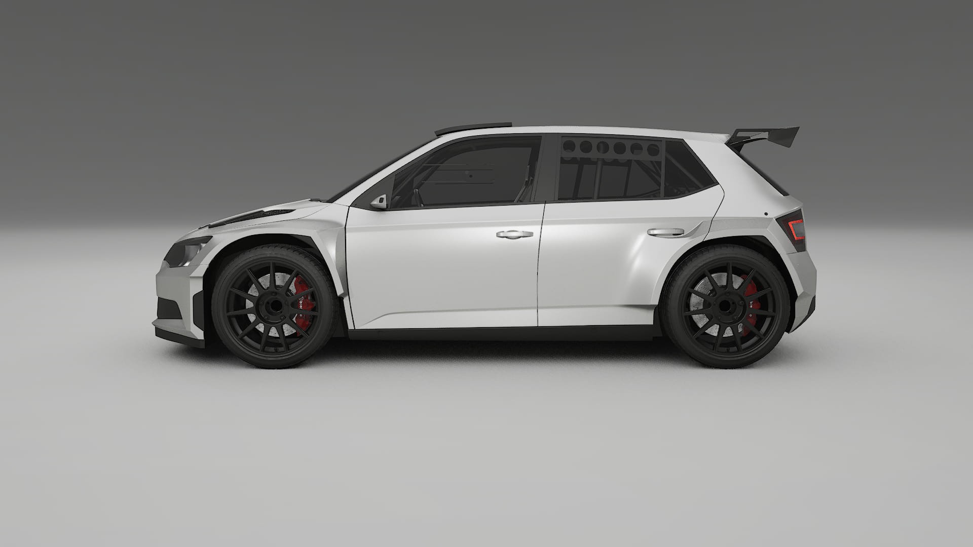 Škoda Fabia R5 6V TPU Lackschutzfolie | OPAL Farbwechsel PPF – Komplett-Vorgeschnittener Kit