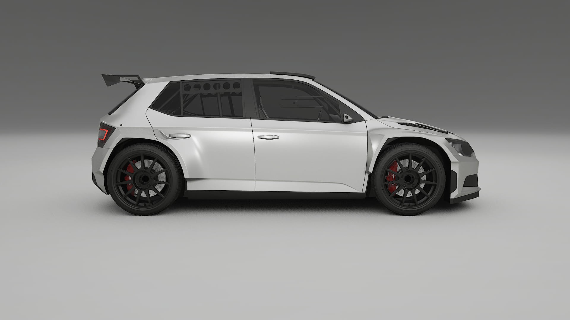 Škoda Fabia R5 6V TPU Lackschutzfolie | OPAL Farbwechsel PPF – Komplett-Vorgeschnittener Kit