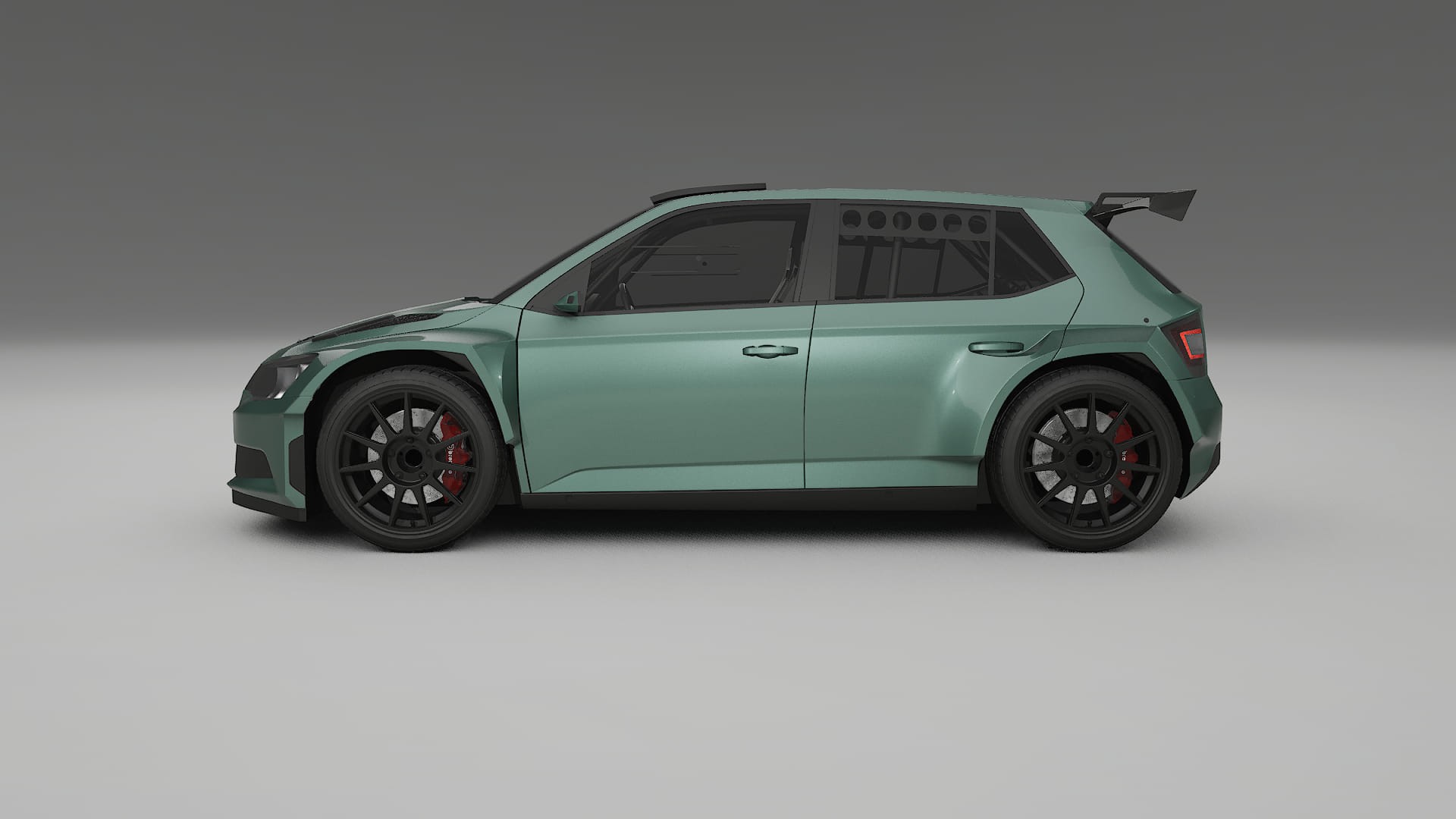 Škoda Fabia R5 6V TPU Lackschutzfolie | EVERGREEN Farbwechsel PPF – Komplett-Vorgeschnittener Kit