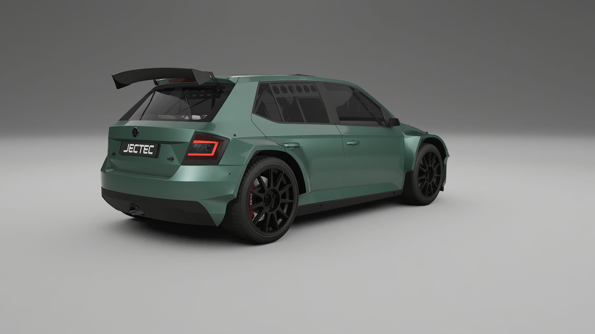 Škoda Fabia R5 6V TPU Lackschutzfolie | EVERGREEN Farbwechsel PPF – Komplett-Vorgeschnittener Kit