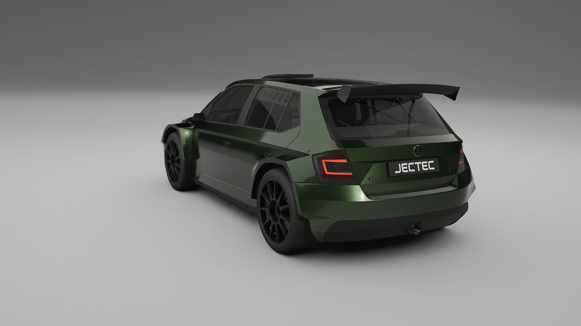 Škoda Fabia R5 6V TPU Lackschutzfolie | LAGOON Farbwechsel PPF – Komplett-Vorgeschnittener Kit