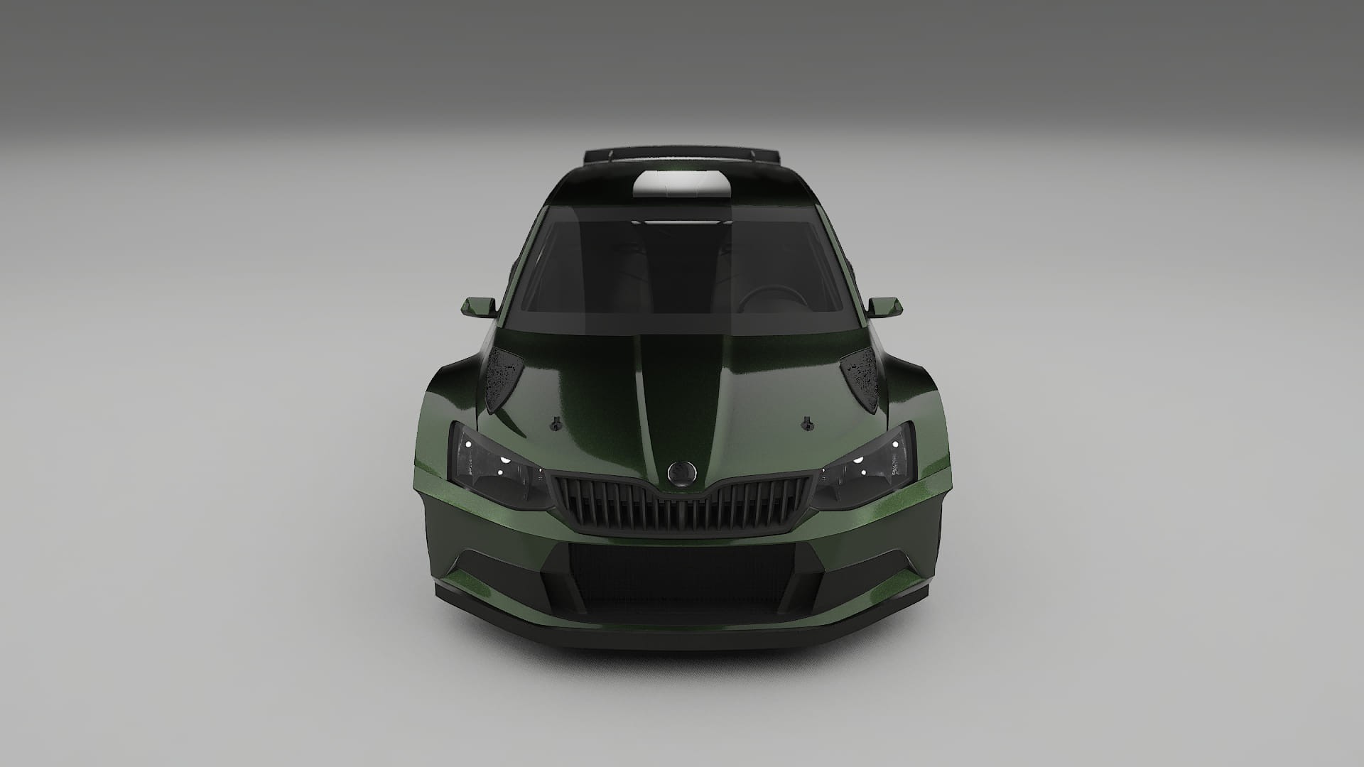 Škoda Fabia R5 6V TPU Lackschutzfolie | LAGOON Farbwechsel PPF – Komplett-Vorgeschnittener Kit