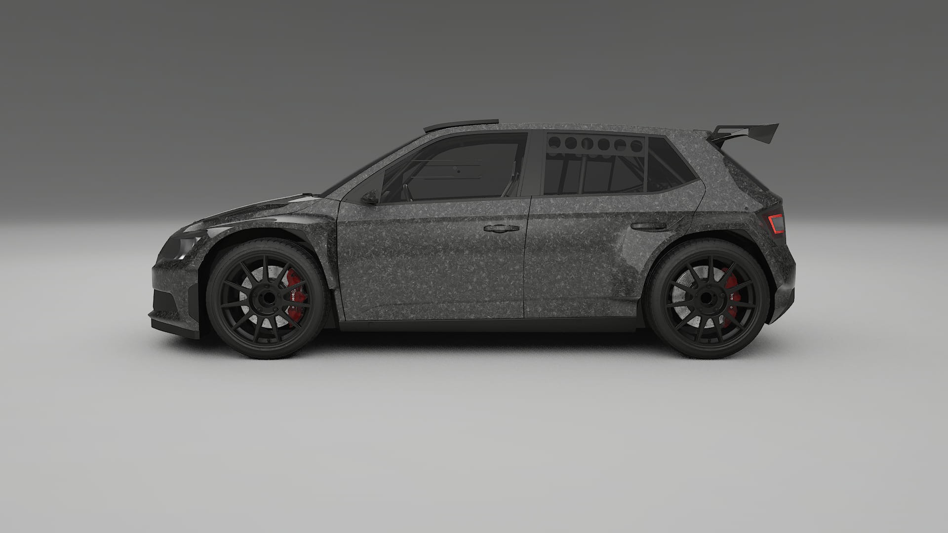 Škoda Fabia R5 6V TPU Lackschutzfolie | FORGED S Farbwechsel PPF – Komplett-Vorgeschnittener Kit
