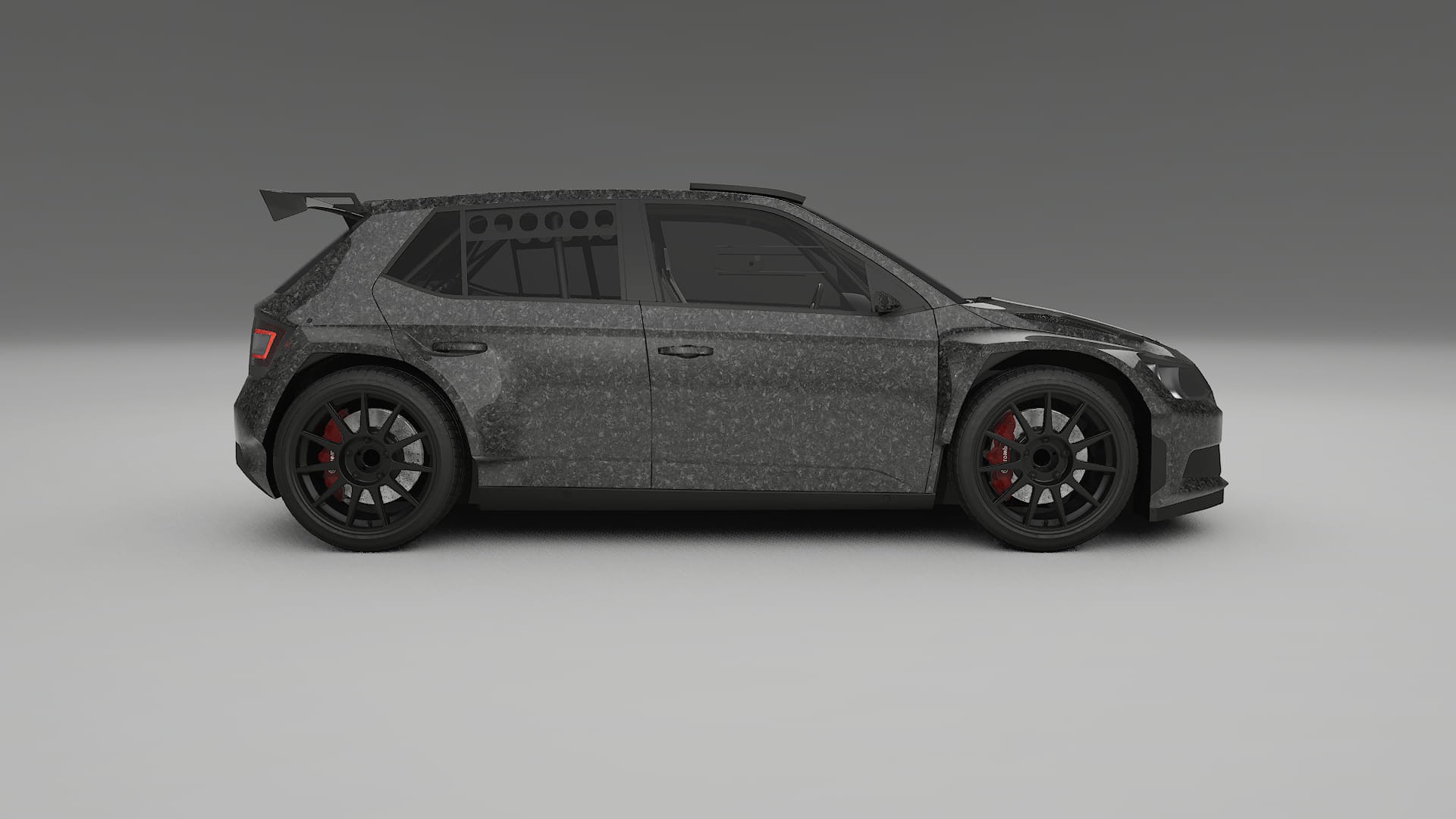 Škoda Fabia R5 6V TPU Lackschutzfolie | FORGED S Farbwechsel PPF – Komplett-Vorgeschnittener Kit