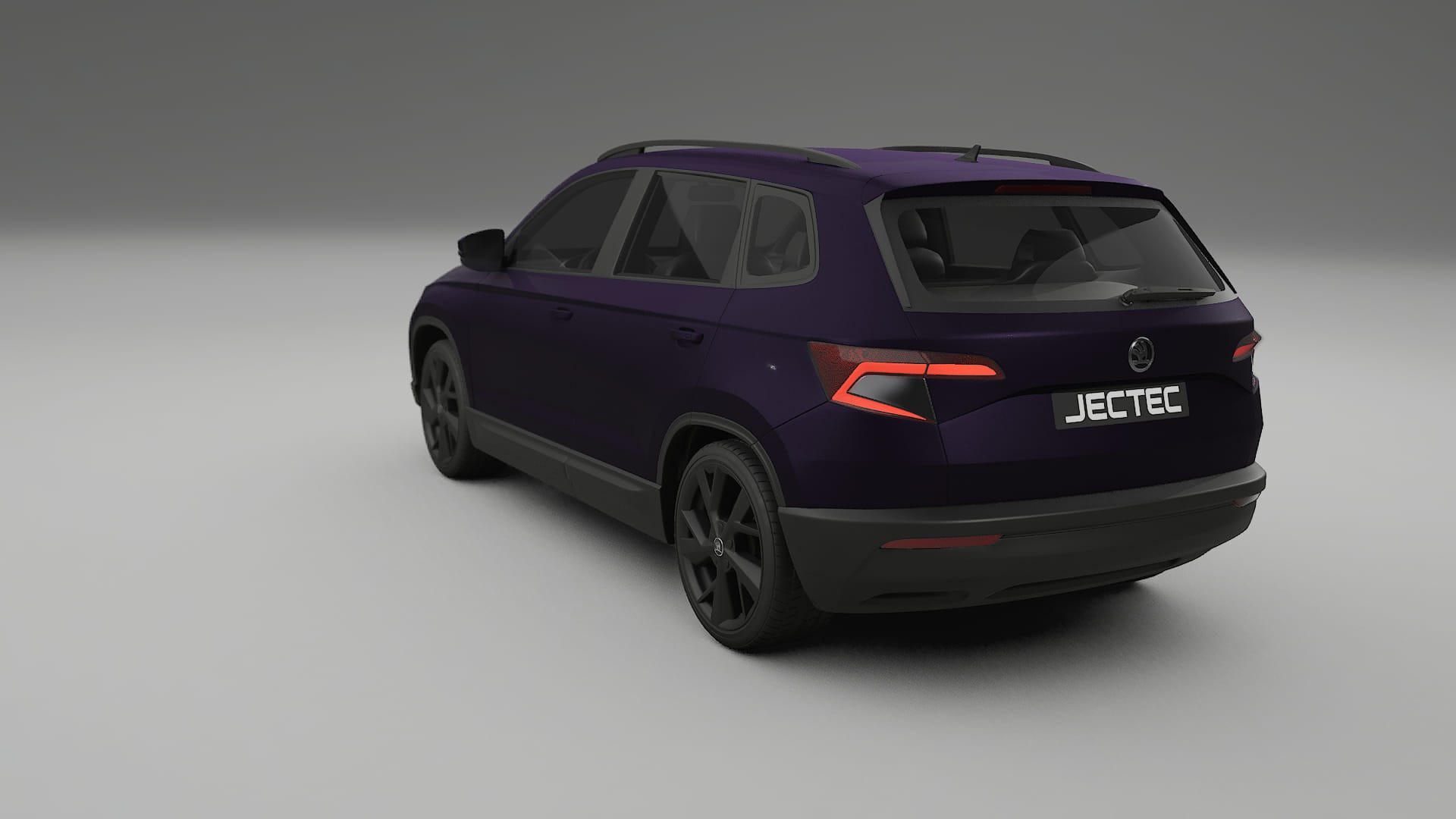 Škoda Karoq NU7 TPU Lackschutzfolie | VIOLET Farbwechsel PPF – Komplett-Vorgeschnittener Kit