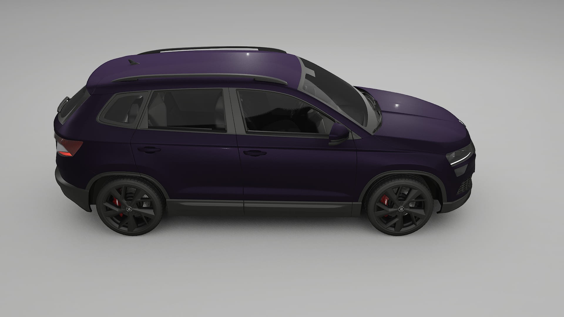 Škoda Karoq NU7 TPU Lackschutzfolie | VIOLET Farbwechsel PPF – Komplett-Vorgeschnittener Kit