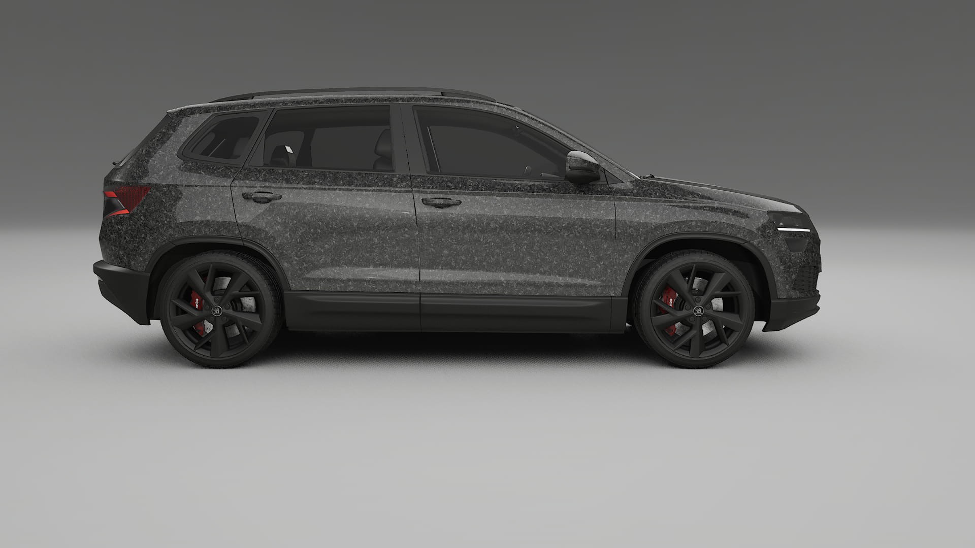 Škoda Karoq NU7 TPU Lackschutzfolie | FORGED S Farbwechsel PPF – Komplett-Vorgeschnittener Kit
