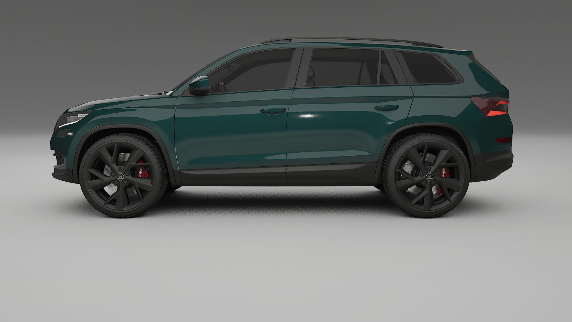 Škoda Kodiaq NS7 TPU Lackschutzfolie | INFERNO Farbwechsel PPF – Komplett-Vorgeschnittener Kit