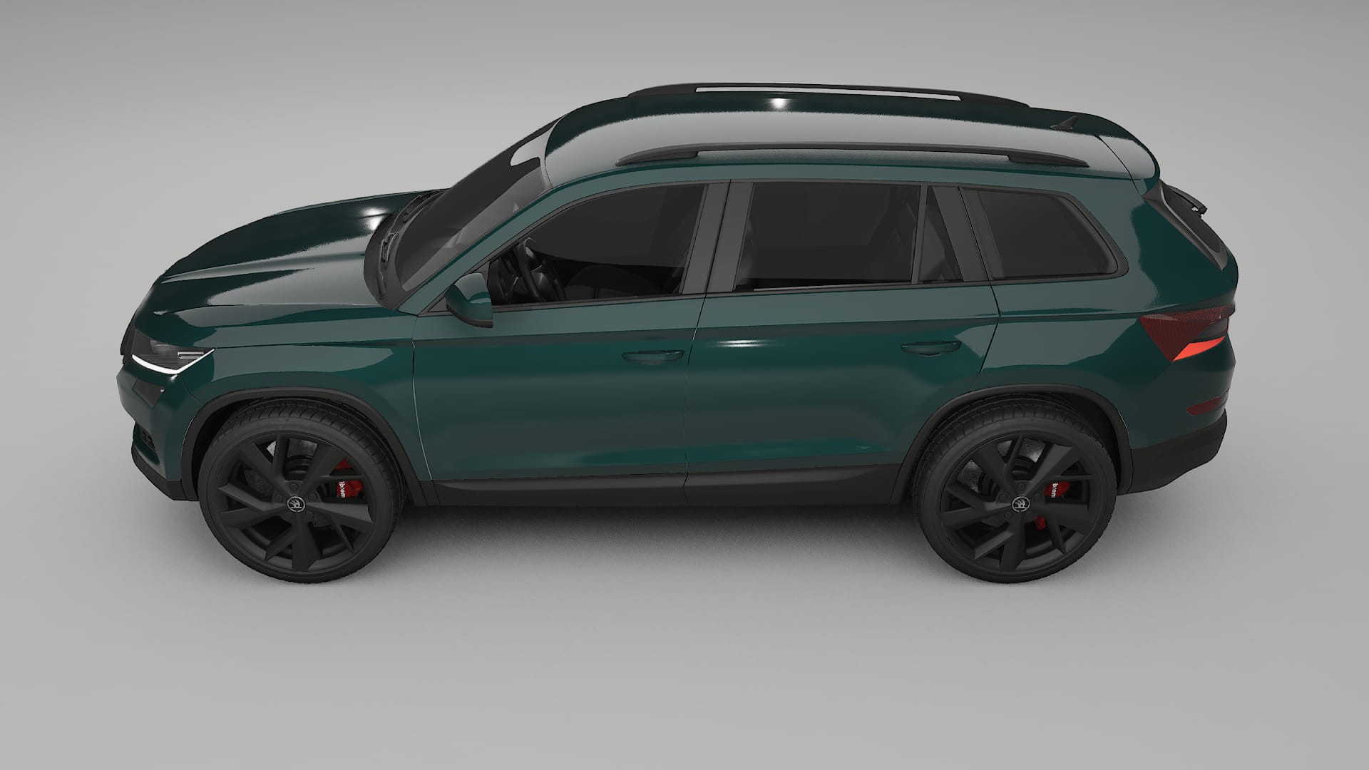 Škoda Kodiaq NS7 TPU Lackschutzfolie | INFERNO Farbwechsel PPF – Komplett-Vorgeschnittener Kit