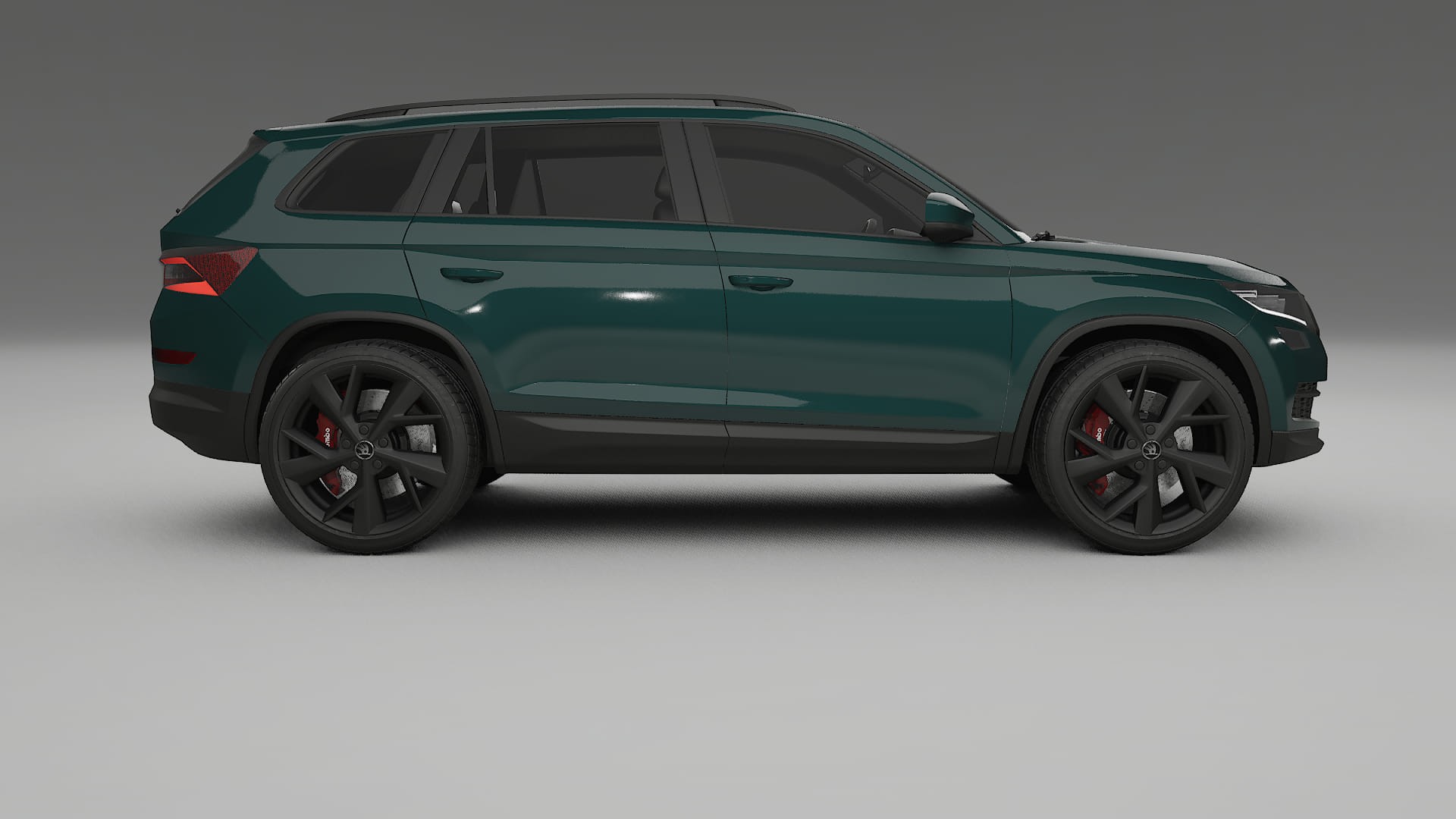 Škoda Kodiaq NS7 TPU Lackschutzfolie | INFERNO Farbwechsel PPF – Komplett-Vorgeschnittener Kit
