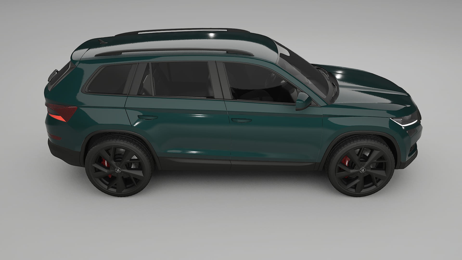 Škoda Kodiaq NS7 TPU Lackschutzfolie | INFERNO Farbwechsel PPF – Komplett-Vorgeschnittener Kit