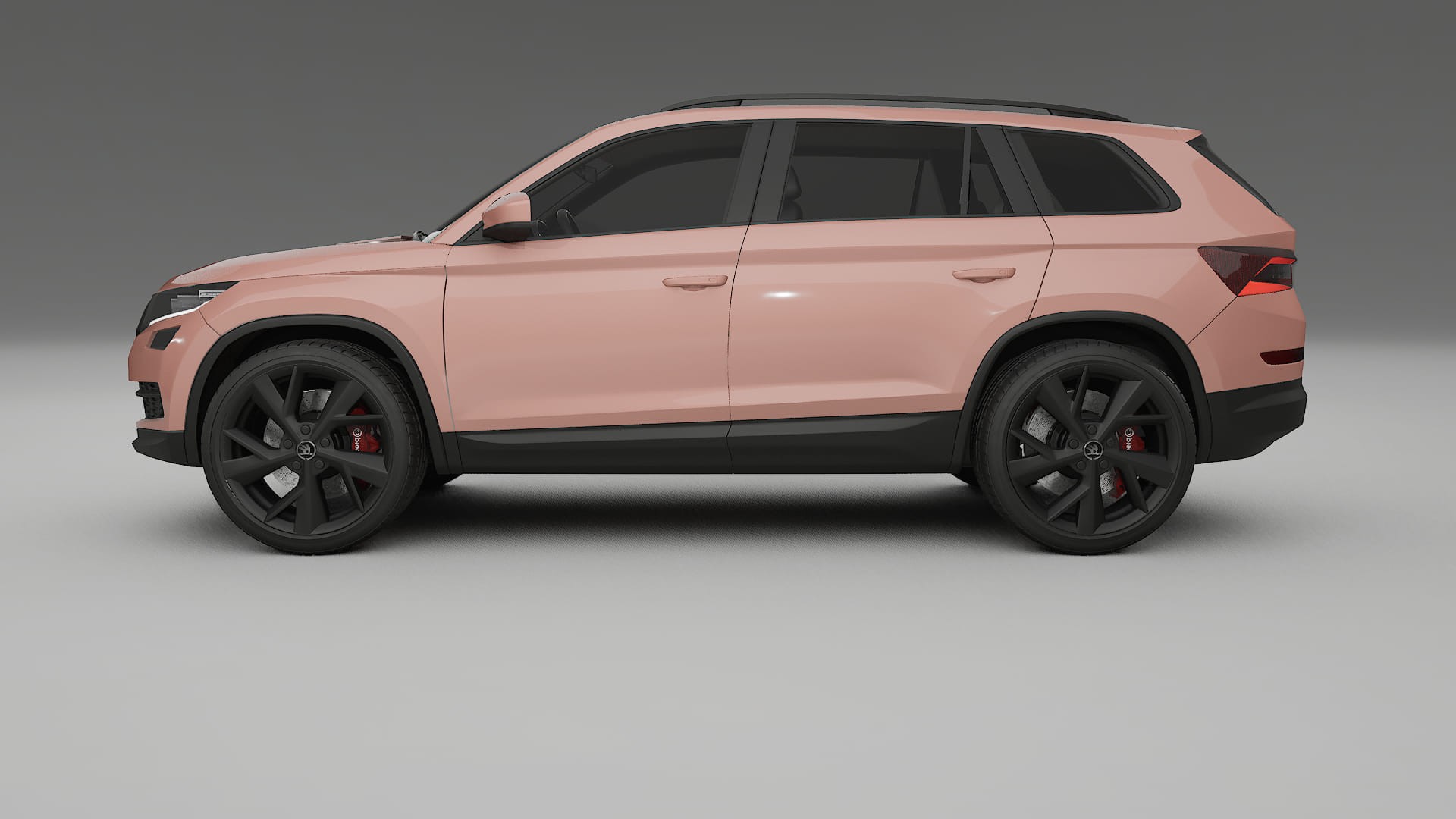 Škoda Kodiaq NS7 TPU Lackschutzfolie | BLUSH Farbwechsel PPF – Komplett-Vorgeschnittener Kit