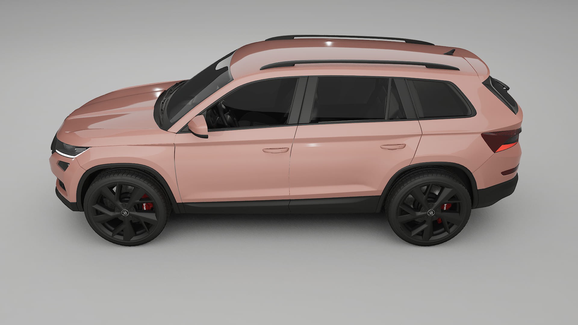 Škoda Kodiaq NS7 TPU Lackschutzfolie | BLUSH Farbwechsel PPF – Komplett-Vorgeschnittener Kit