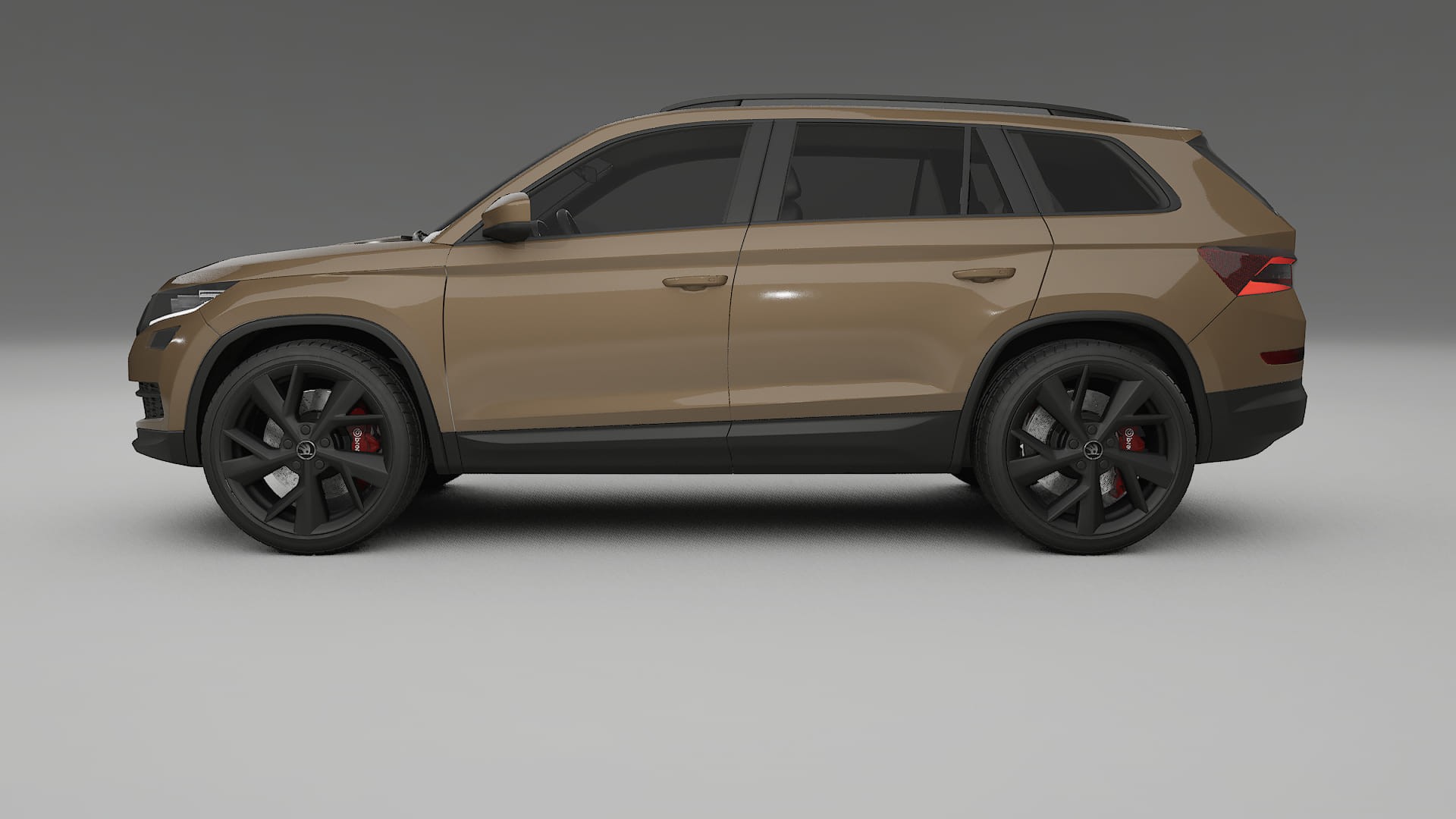Škoda Kodiaq NS7 TPU Lackschutzfolie | SAHARA Farbwechsel PPF – Komplett-Vorgeschnittener Kit