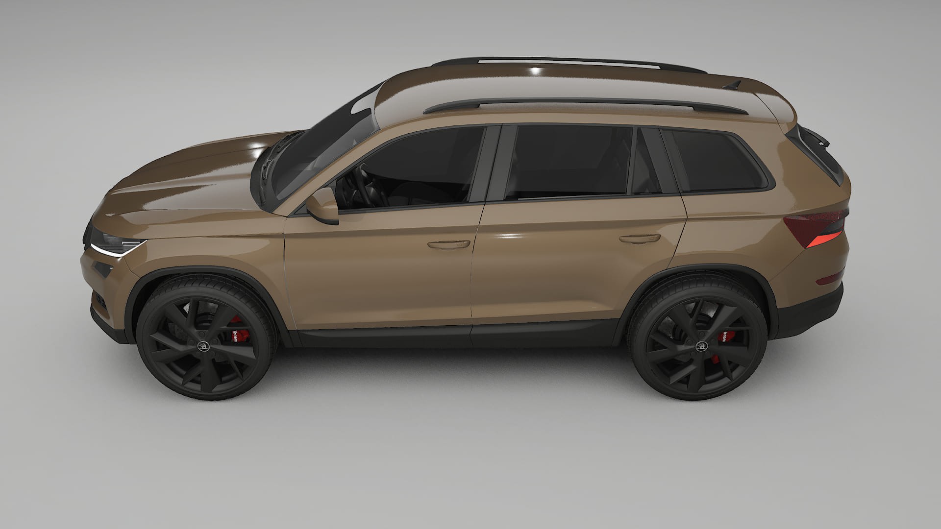 Škoda Kodiaq NS7 TPU Lackschutzfolie | SAHARA Farbwechsel PPF – Komplett-Vorgeschnittener Kit