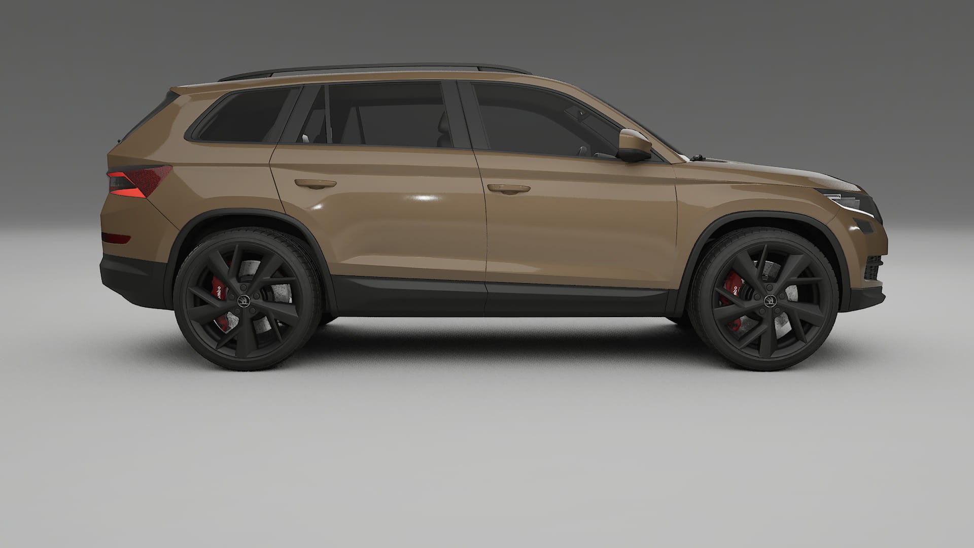 Škoda Kodiaq NS7 TPU Lackschutzfolie | SAHARA Farbwechsel PPF – Komplett-Vorgeschnittener Kit