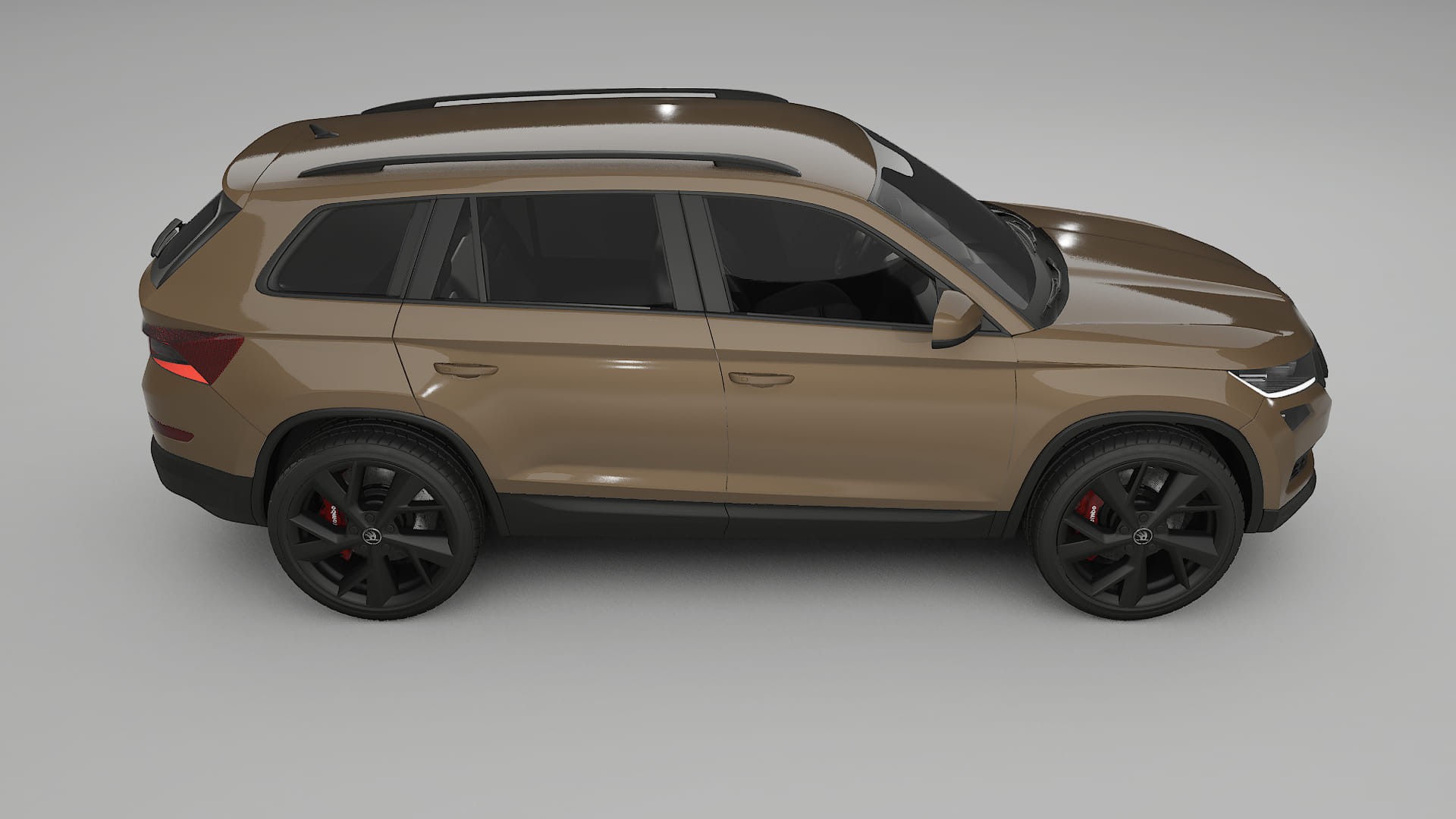 Škoda Kodiaq NS7 TPU Lackschutzfolie | SAHARA Farbwechsel PPF – Komplett-Vorgeschnittener Kit