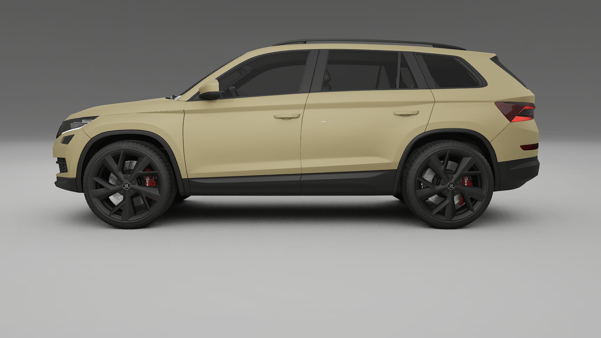 Škoda Kodiaq NS7 TPU Lackschutzfolie | SAND Farbwechsel PPF – Komplett-Vorgeschnittener Kit