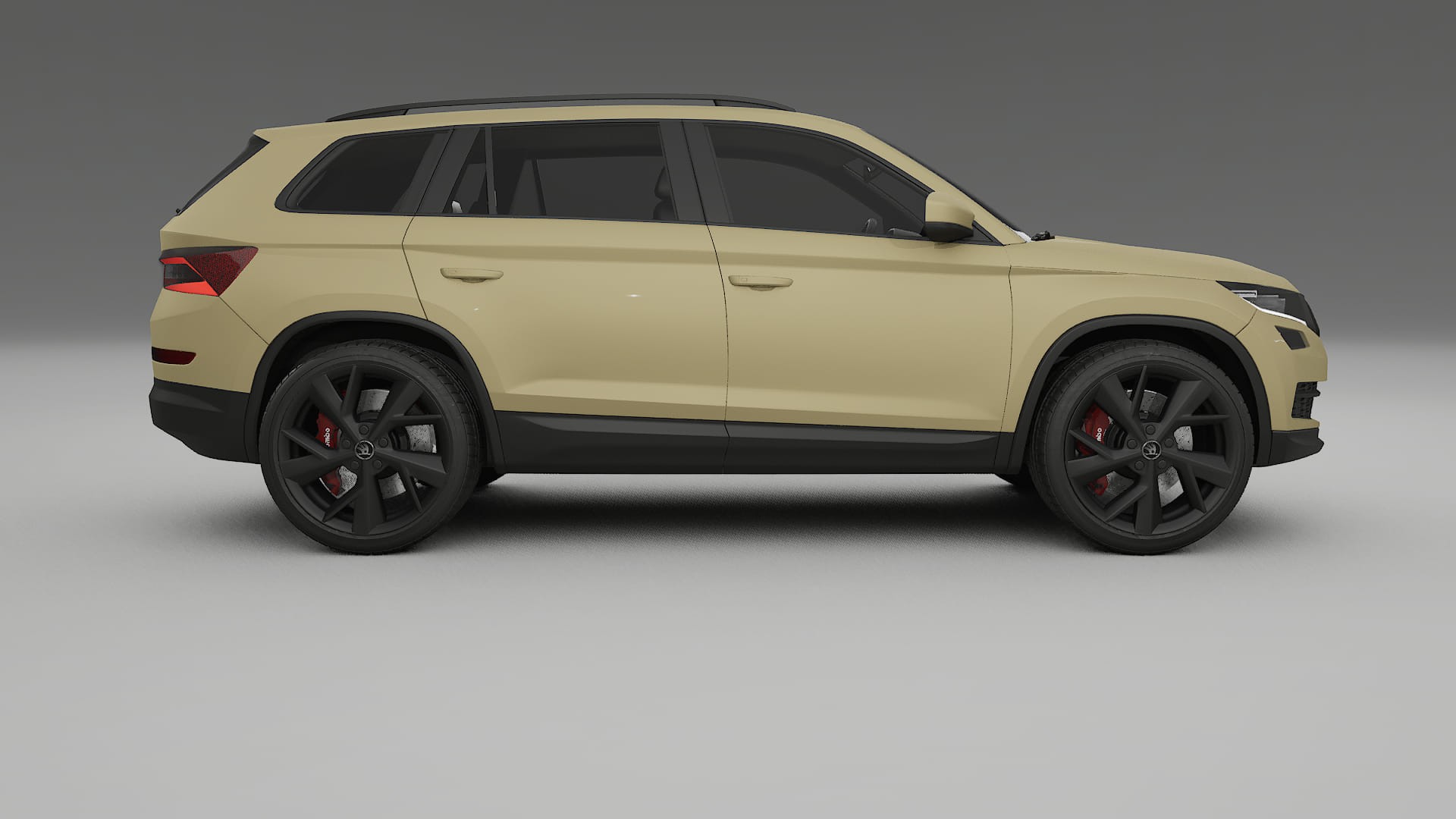 Škoda Kodiaq NS7 TPU Lackschutzfolie | SAND Farbwechsel PPF – Komplett-Vorgeschnittener Kit