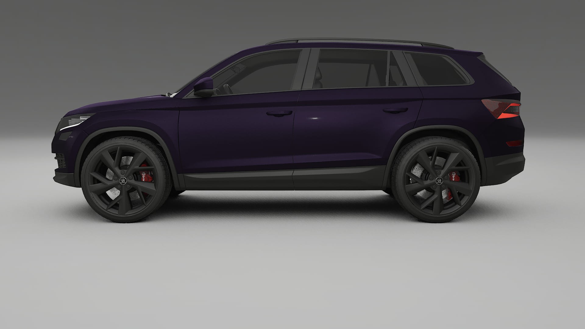 Škoda Kodiaq NS7 TPU Lackschutzfolie | VIOLET Farbwechsel PPF – Komplett-Vorgeschnittener Kit