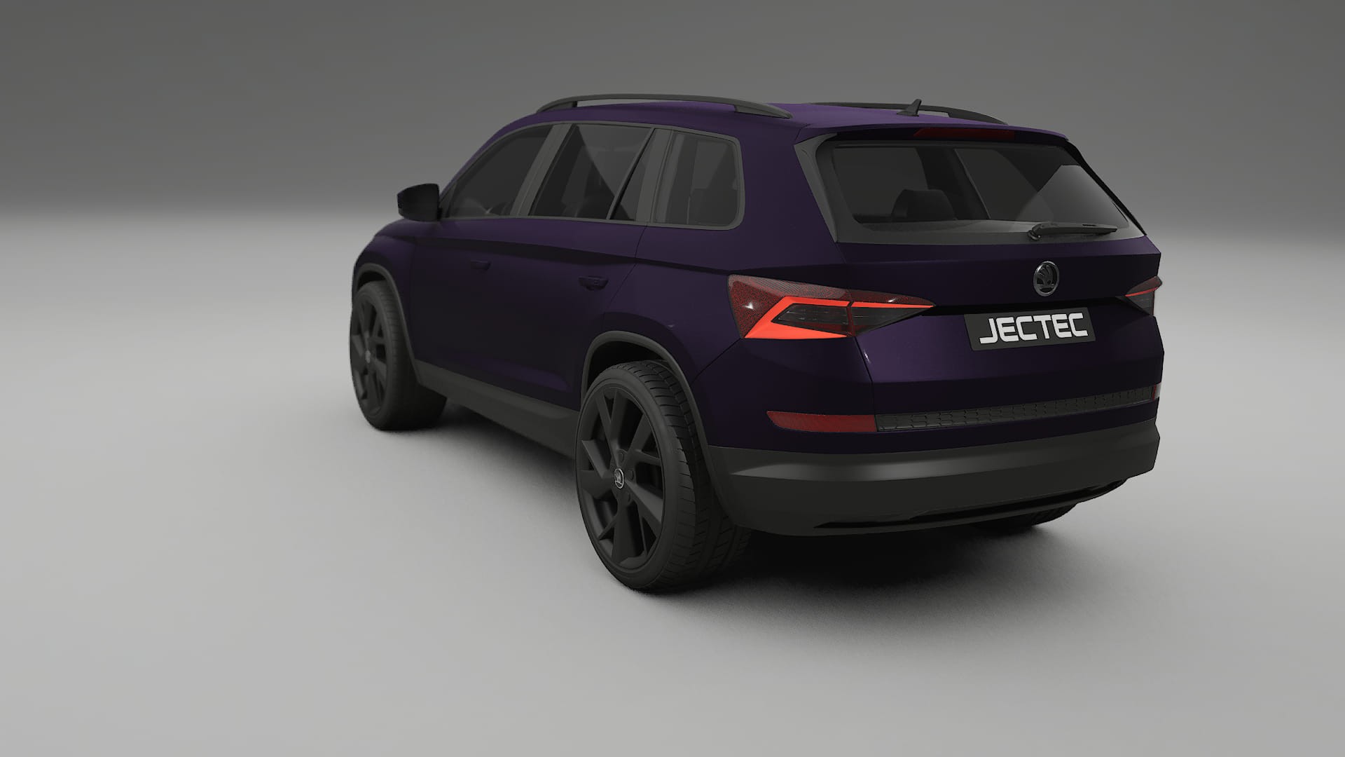Škoda Kodiaq NS7 TPU Lackschutzfolie | VIOLET Farbwechsel PPF – Komplett-Vorgeschnittener Kit