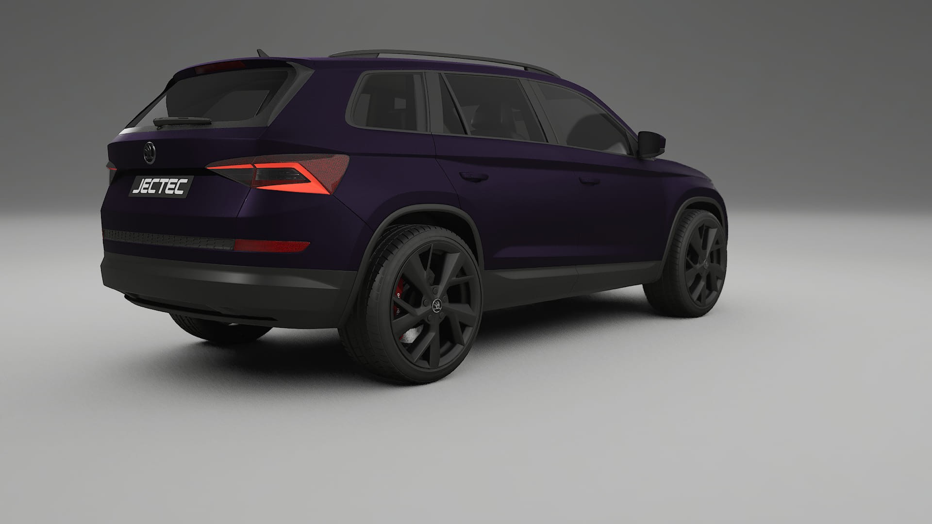 Škoda Kodiaq NS7 TPU Lackschutzfolie | VIOLET Farbwechsel PPF – Komplett-Vorgeschnittener Kit