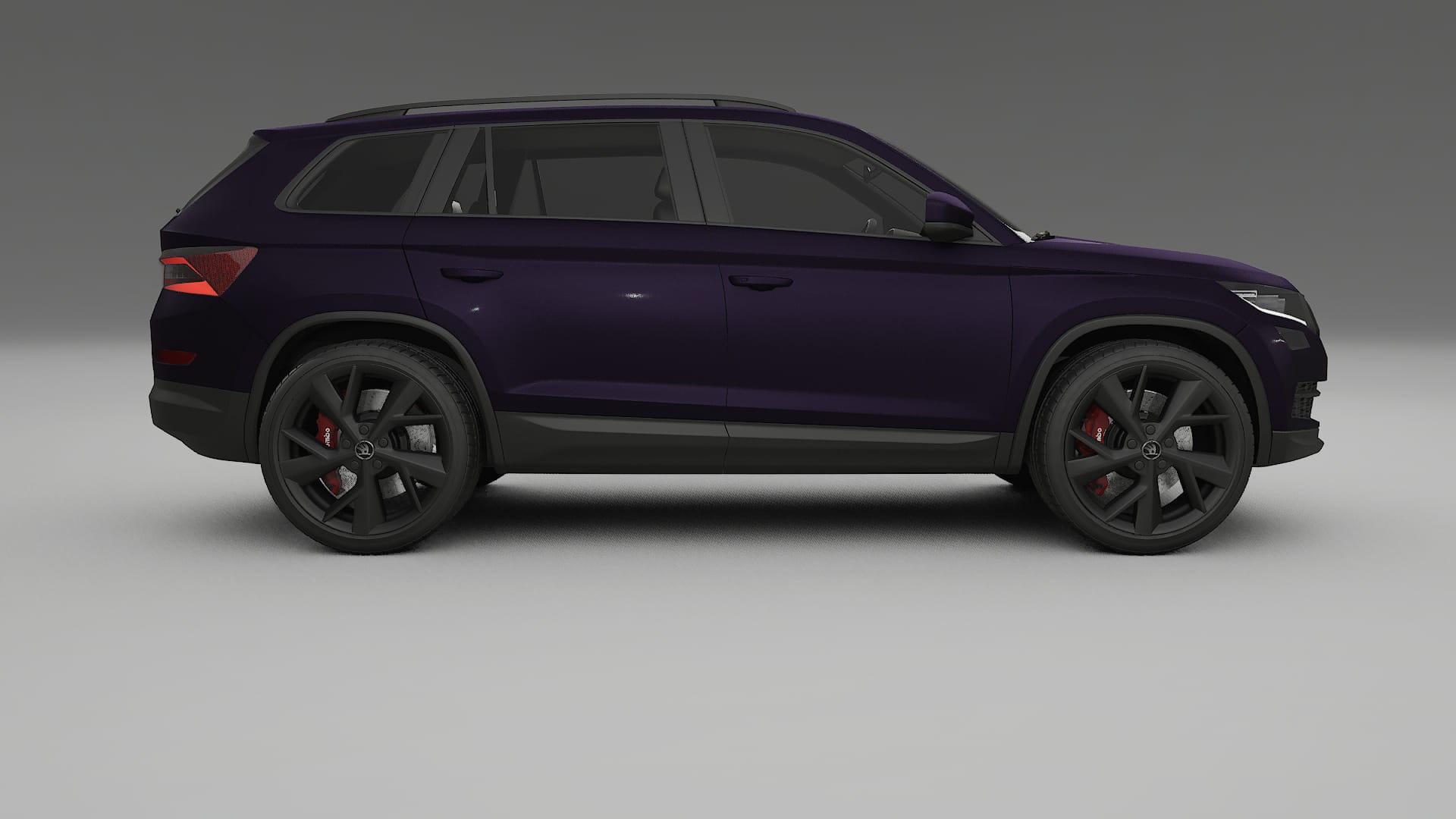 Škoda Kodiaq NS7 TPU Lackschutzfolie | VIOLET Farbwechsel PPF – Komplett-Vorgeschnittener Kit