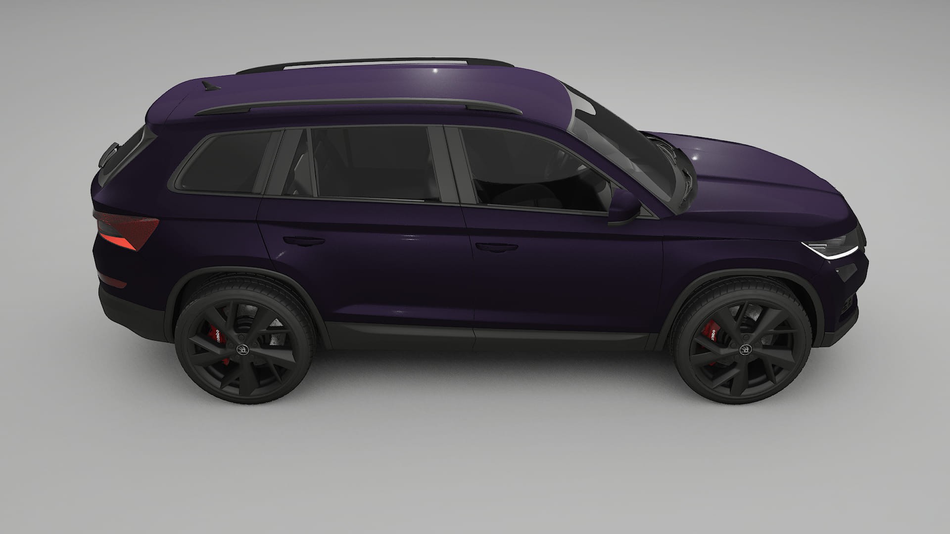 Škoda Kodiaq NS7 TPU Lackschutzfolie | VIOLET Farbwechsel PPF – Komplett-Vorgeschnittener Kit