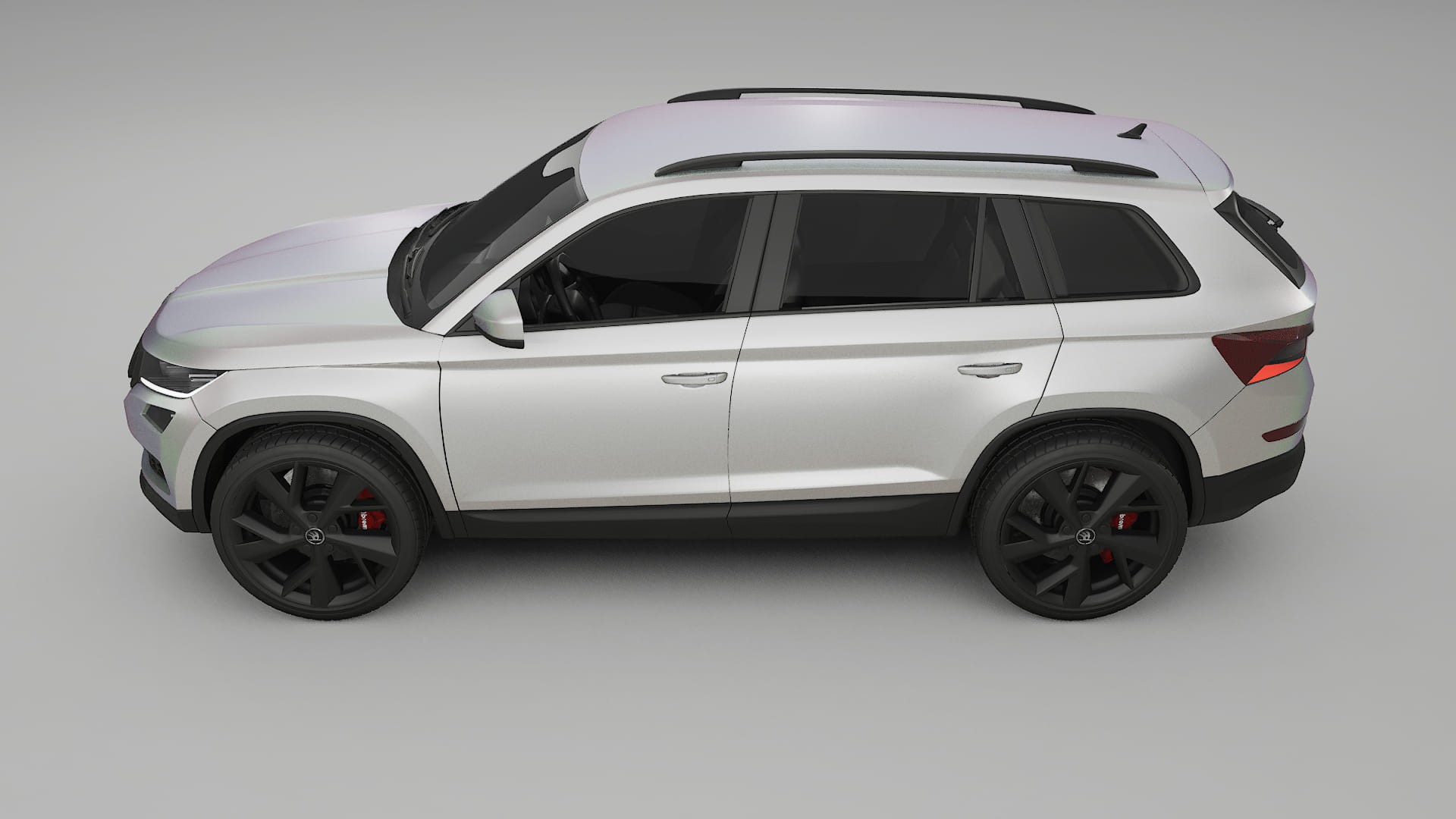 Škoda Kodiaq NS7 TPU Lackschutzfolie | NEBULA Farbwechsel PPF – Komplett-Vorgeschnittener Kit