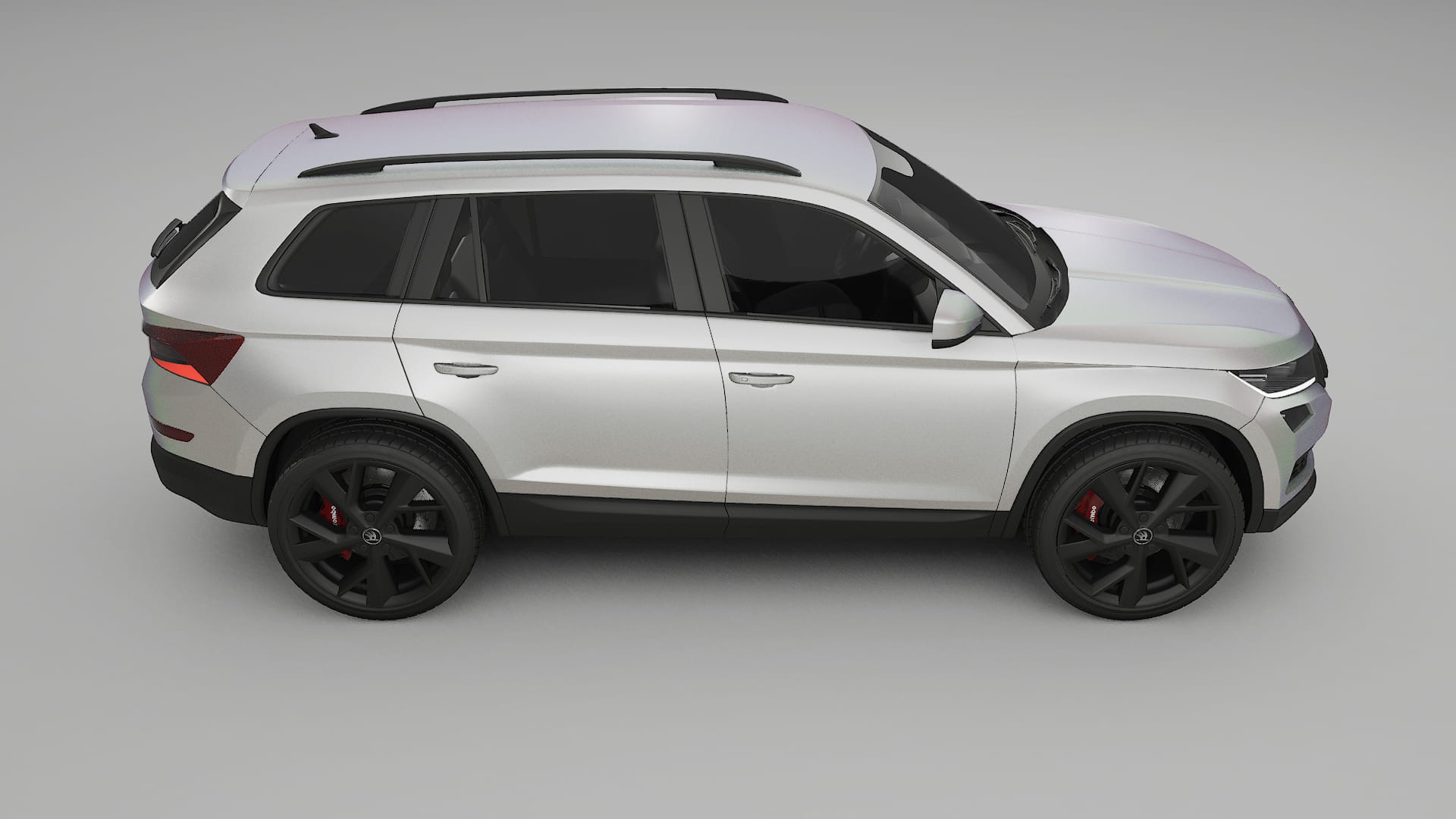 Škoda Kodiaq NS7 TPU Lackschutzfolie | NEBULA Farbwechsel PPF – Komplett-Vorgeschnittener Kit