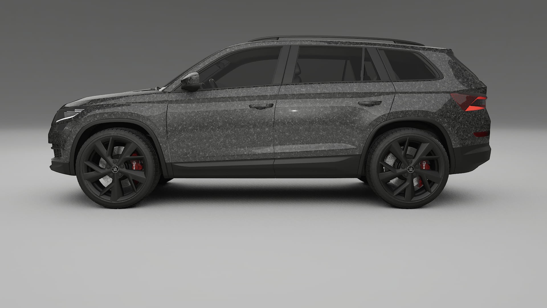 Škoda Kodiaq NS7 TPU Lackschutzfolie | FORGED S Farbwechsel PPF – Komplett-Vorgeschnittener Kit