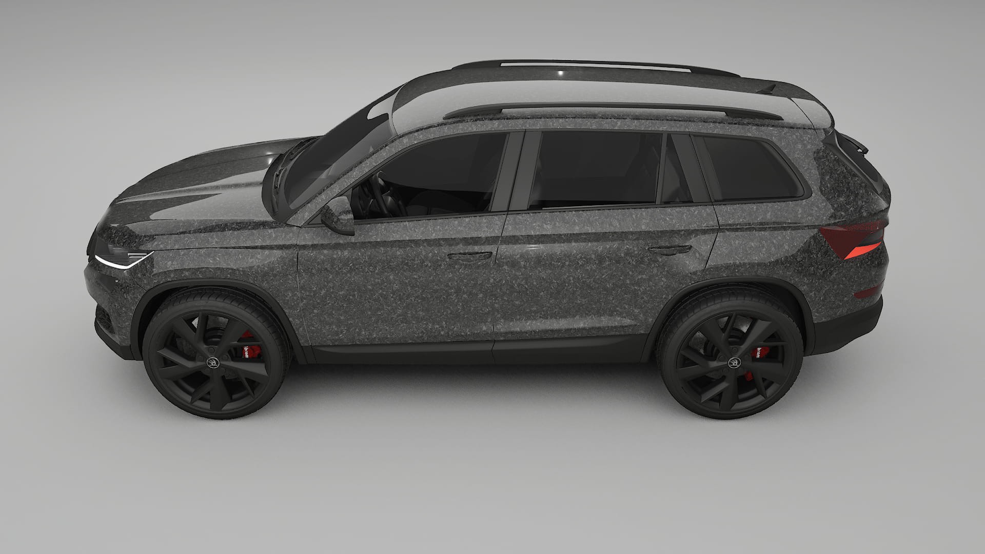 Škoda Kodiaq NS7 TPU Lackschutzfolie | FORGED S Farbwechsel PPF – Komplett-Vorgeschnittener Kit
