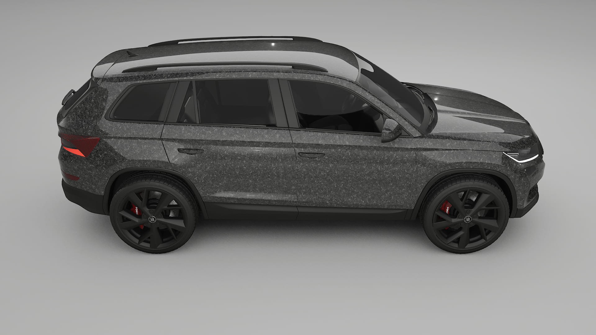 Škoda Kodiaq NS7 TPU Lackschutzfolie | FORGED S Farbwechsel PPF – Komplett-Vorgeschnittener Kit