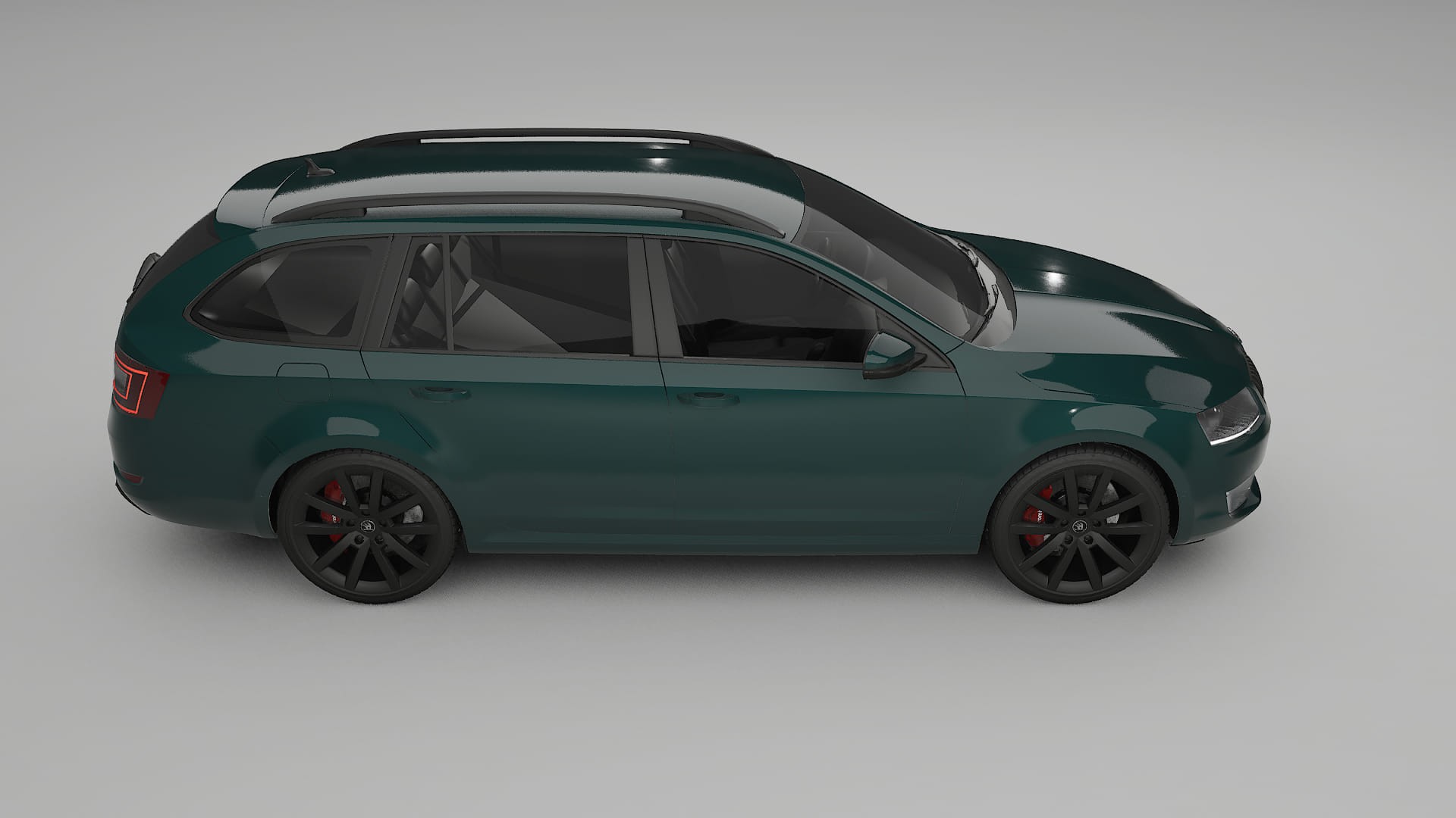 Škoda Octavia combi 5E TPU Lackschutzfolie | INFERNO Farbwechsel PPF – Komplett-Vorgeschnittener Kit