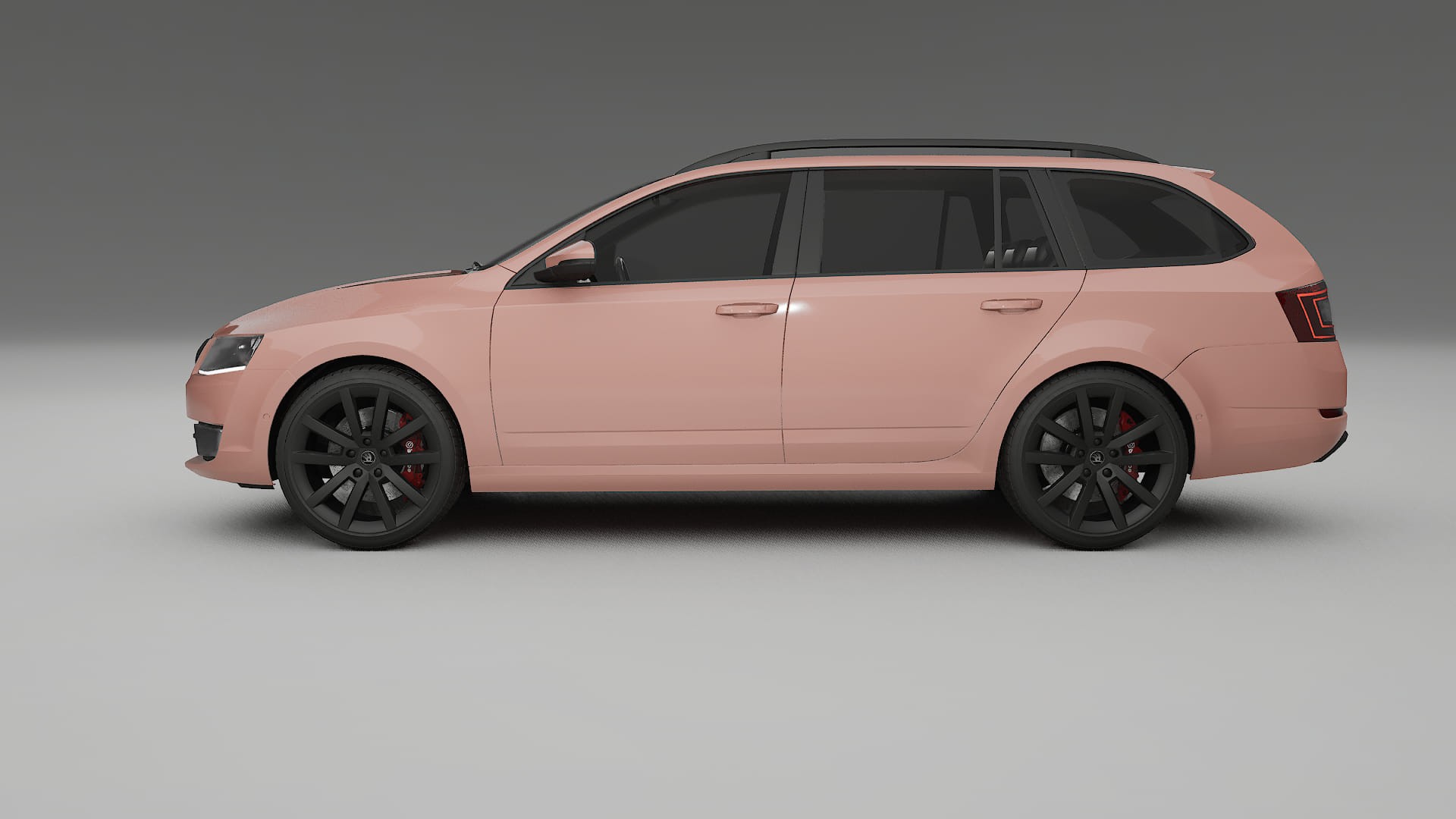 Škoda Octavia combi 5E TPU Lackschutzfolie | BLUSH Farbwechsel PPF – Komplett-Vorgeschnittener Kit