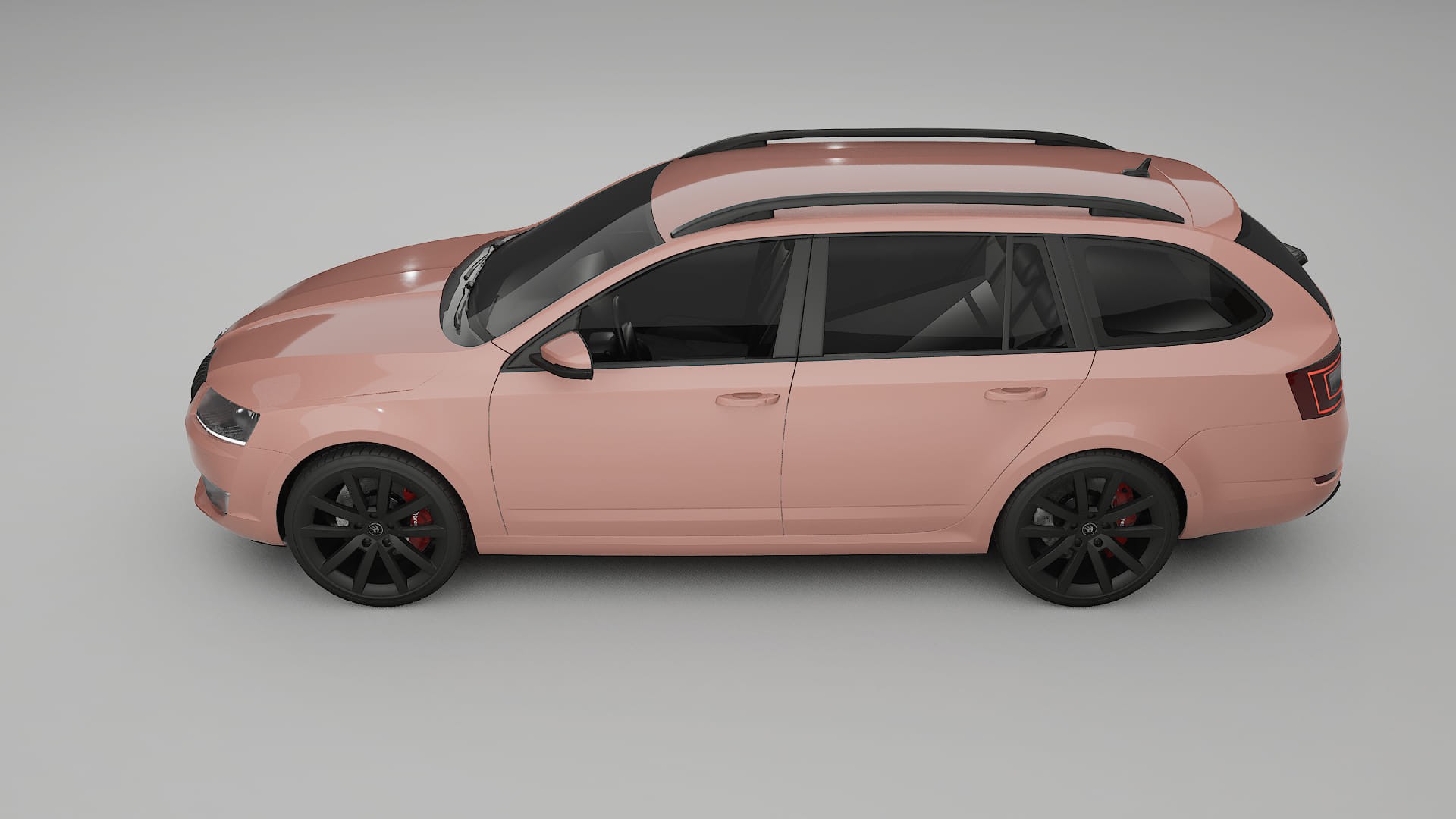 Škoda Octavia combi 5E TPU Lackschutzfolie | BLUSH Farbwechsel PPF – Komplett-Vorgeschnittener Kit