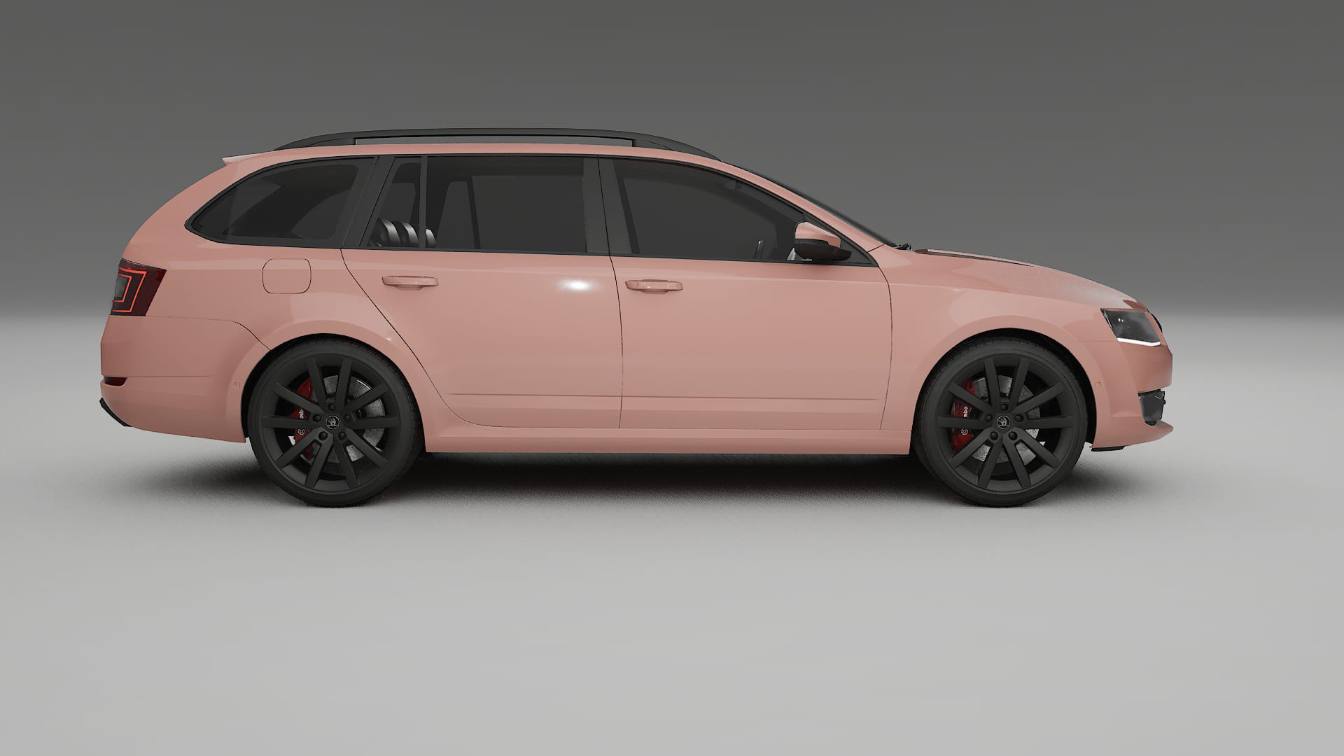 Škoda Octavia combi 5E TPU Lackschutzfolie | BLUSH Farbwechsel PPF – Komplett-Vorgeschnittener Kit