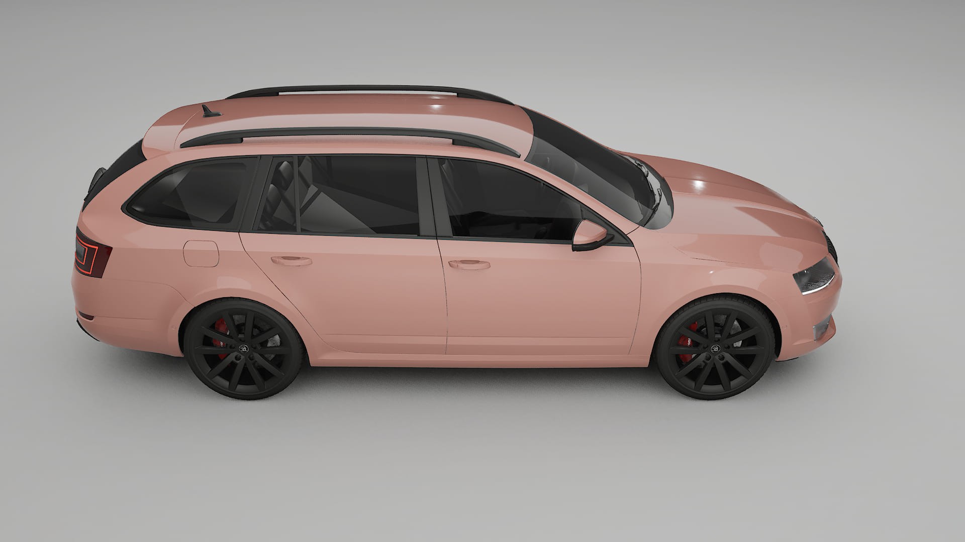 Škoda Octavia combi 5E TPU Lackschutzfolie | BLUSH Farbwechsel PPF – Komplett-Vorgeschnittener Kit