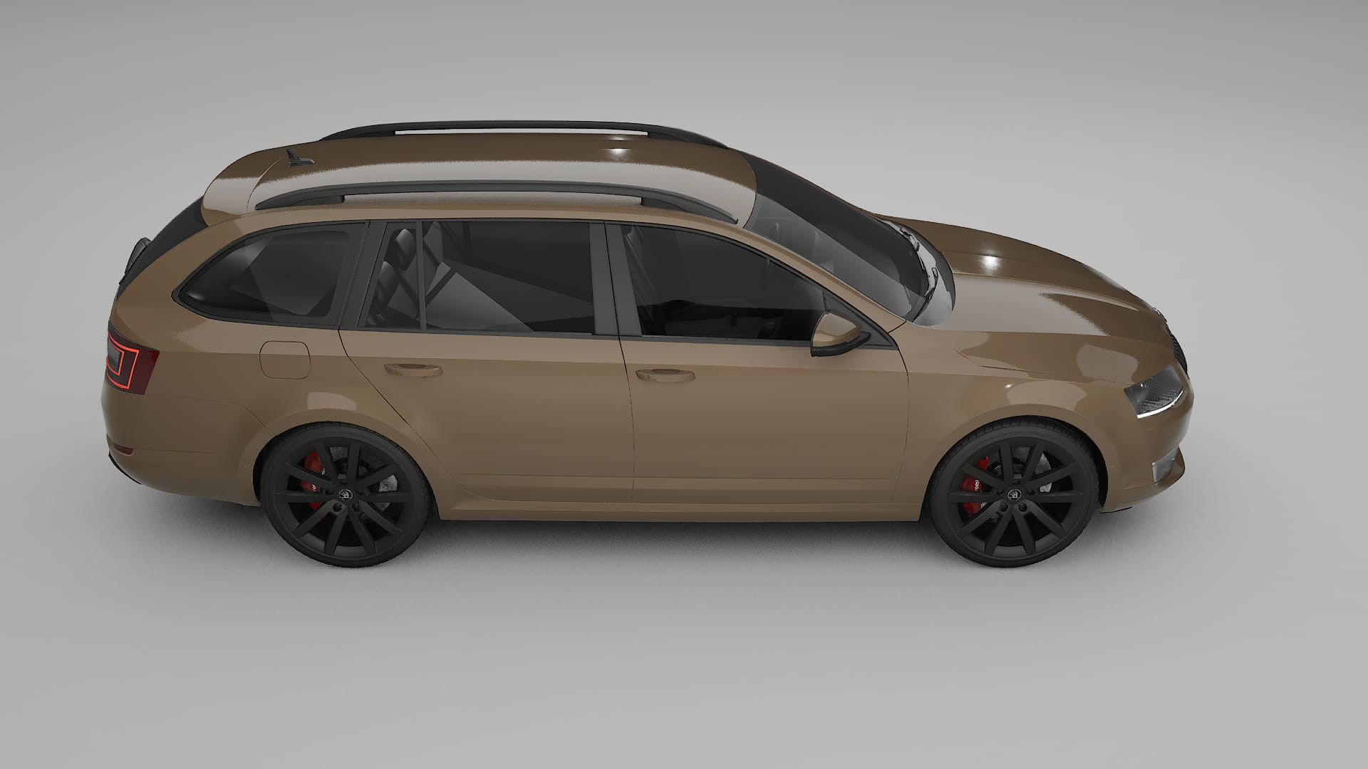 Škoda Octavia combi 5E TPU Lackschutzfolie | SAHARA Farbwechsel PPF – Komplett-Vorgeschnittener Kit