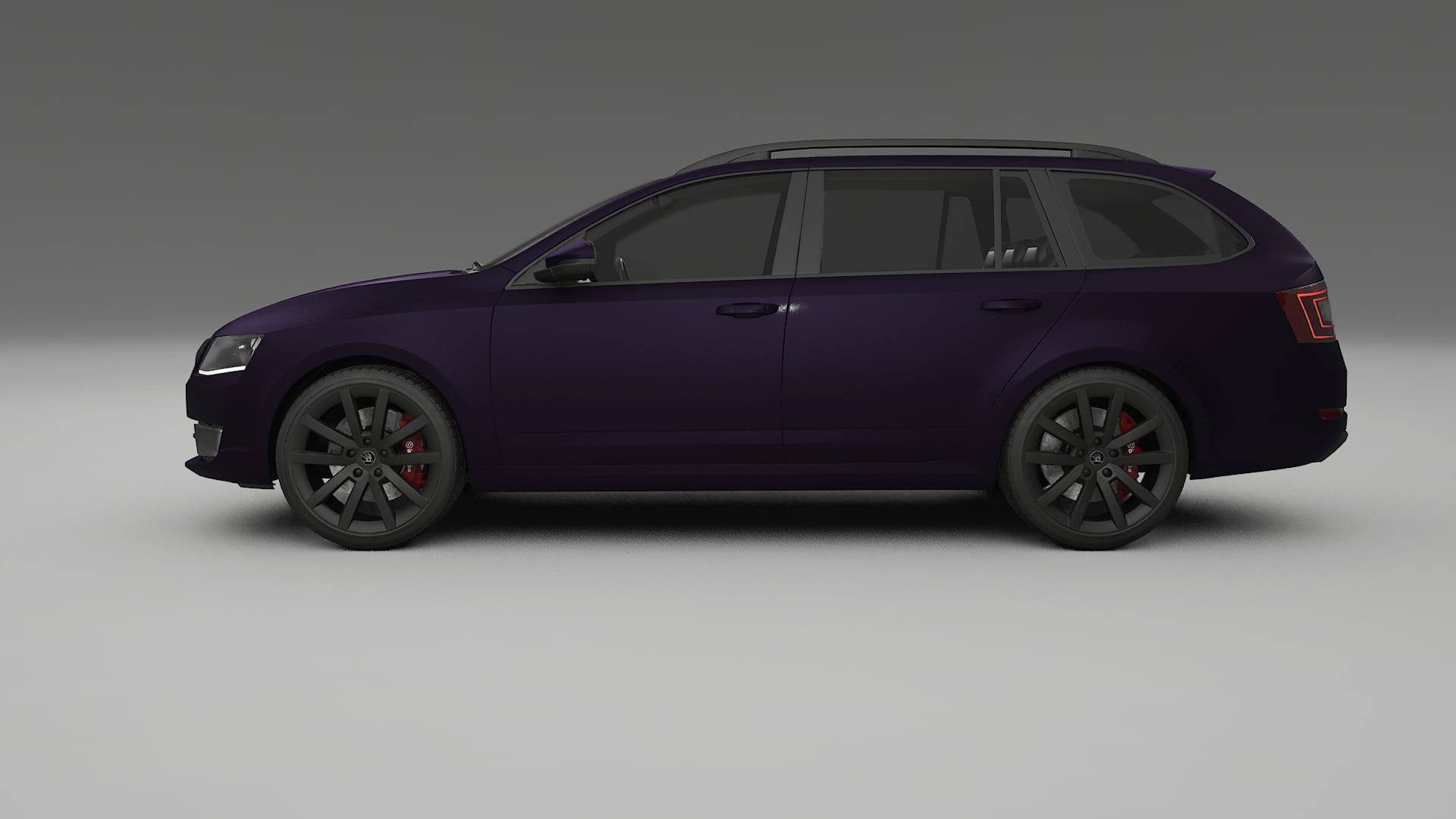 Škoda Octavia combi 5E TPU Lackschutzfolie | VIOLET Farbwechsel PPF – Komplett-Vorgeschnittener Kit